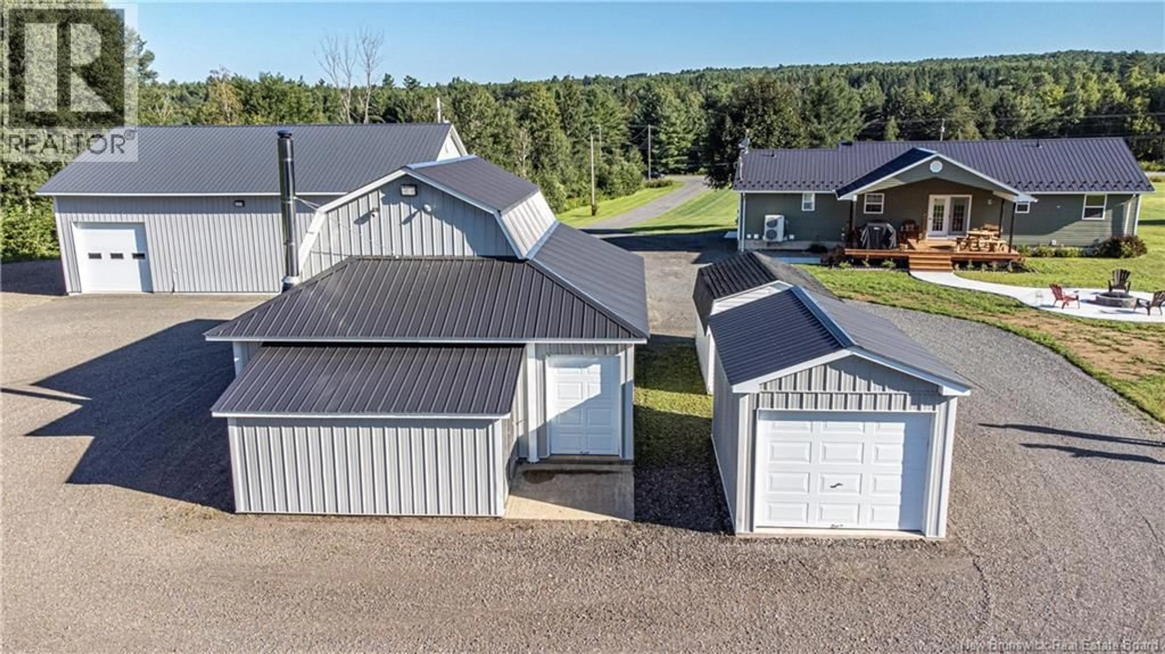 A pic from outside/outdoor area/front of a property/back of a property/a pic from drone, building for 1319 RTE 104, Upper Keswick New Brunswick E6L2G8