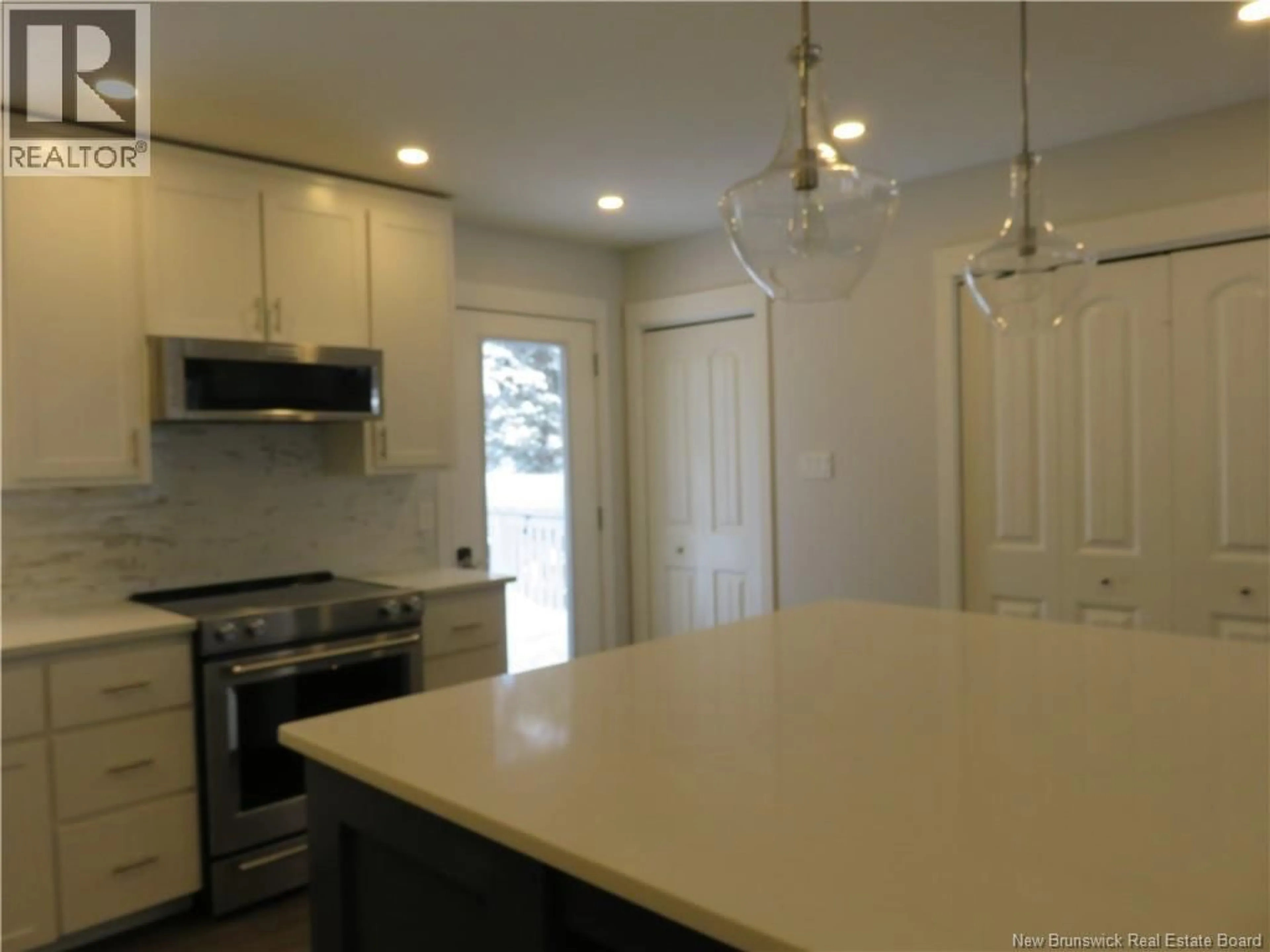 Open concept kitchen, ceramic/tile floor for 110 MODEL FARM ROAD, Quispamsis New Brunswick E2E4Z8