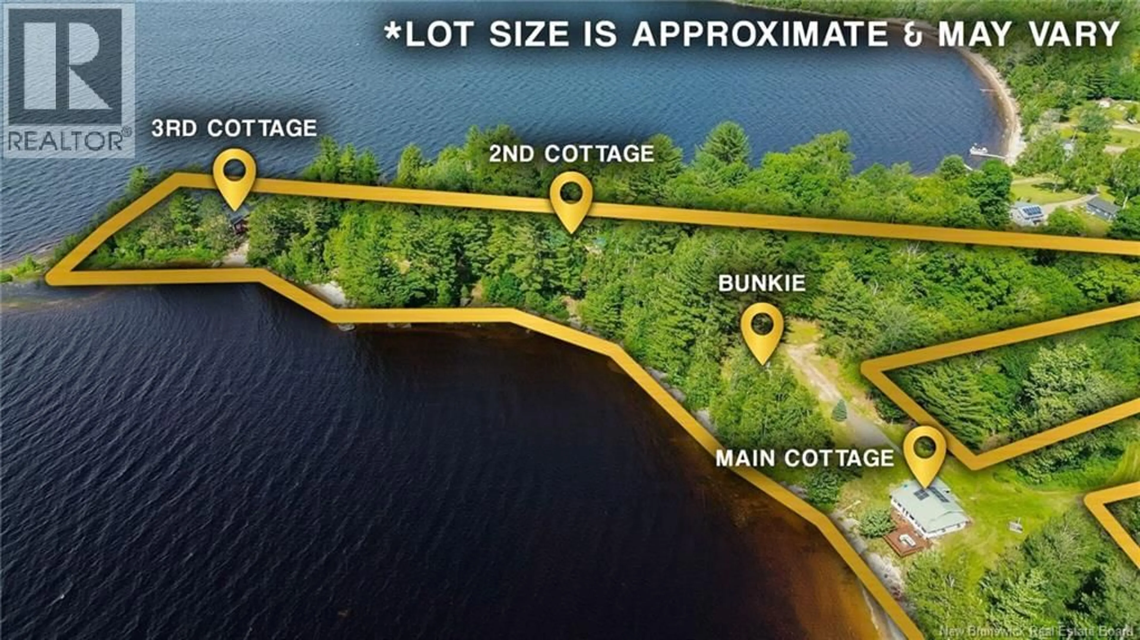 Picture of a map for 840 MAGAGUADAVIC SIDING ROAD, Magaguadavic Siding New Brunswick E6K4B4