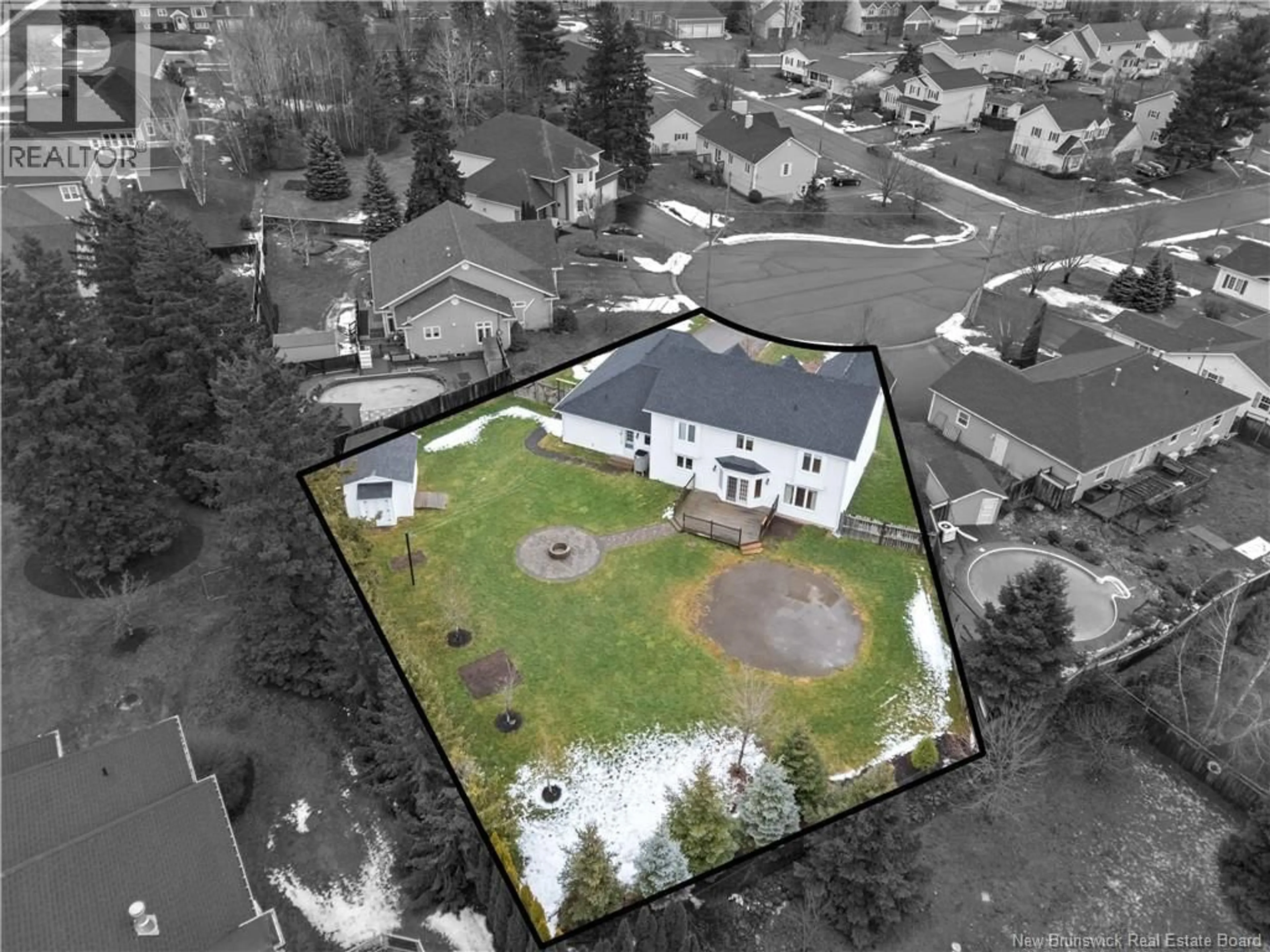 A pic from outside/outdoor area/front of a property/back of a property/a pic from drone, street for 56 FRIZZELL CRESCENT, Moncton New Brunswick E1A6V5