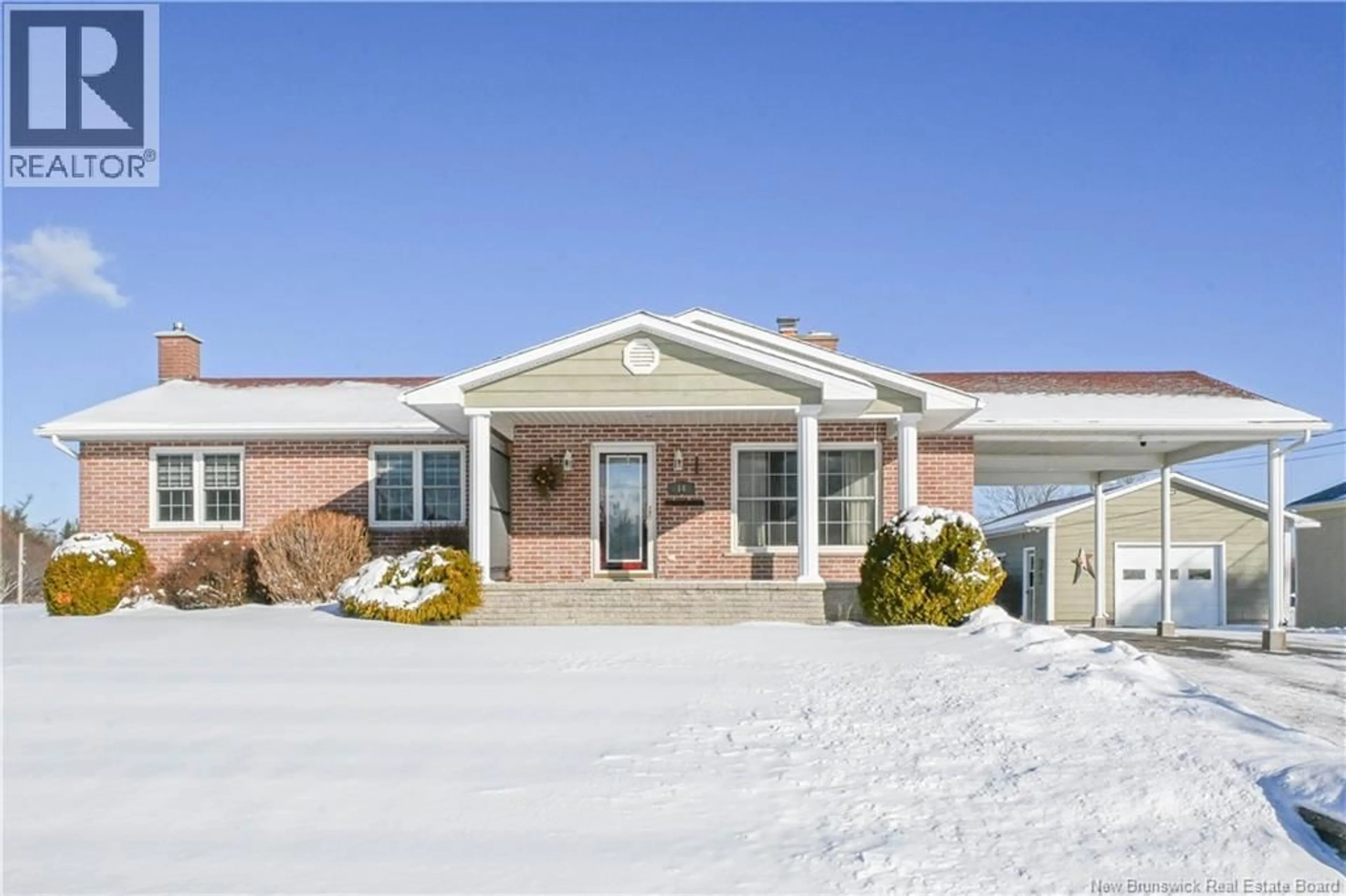 Home with vinyl exterior material, street for 14 AUGUSTIN NORD STREET, Neguac New Brunswick E9G1A8