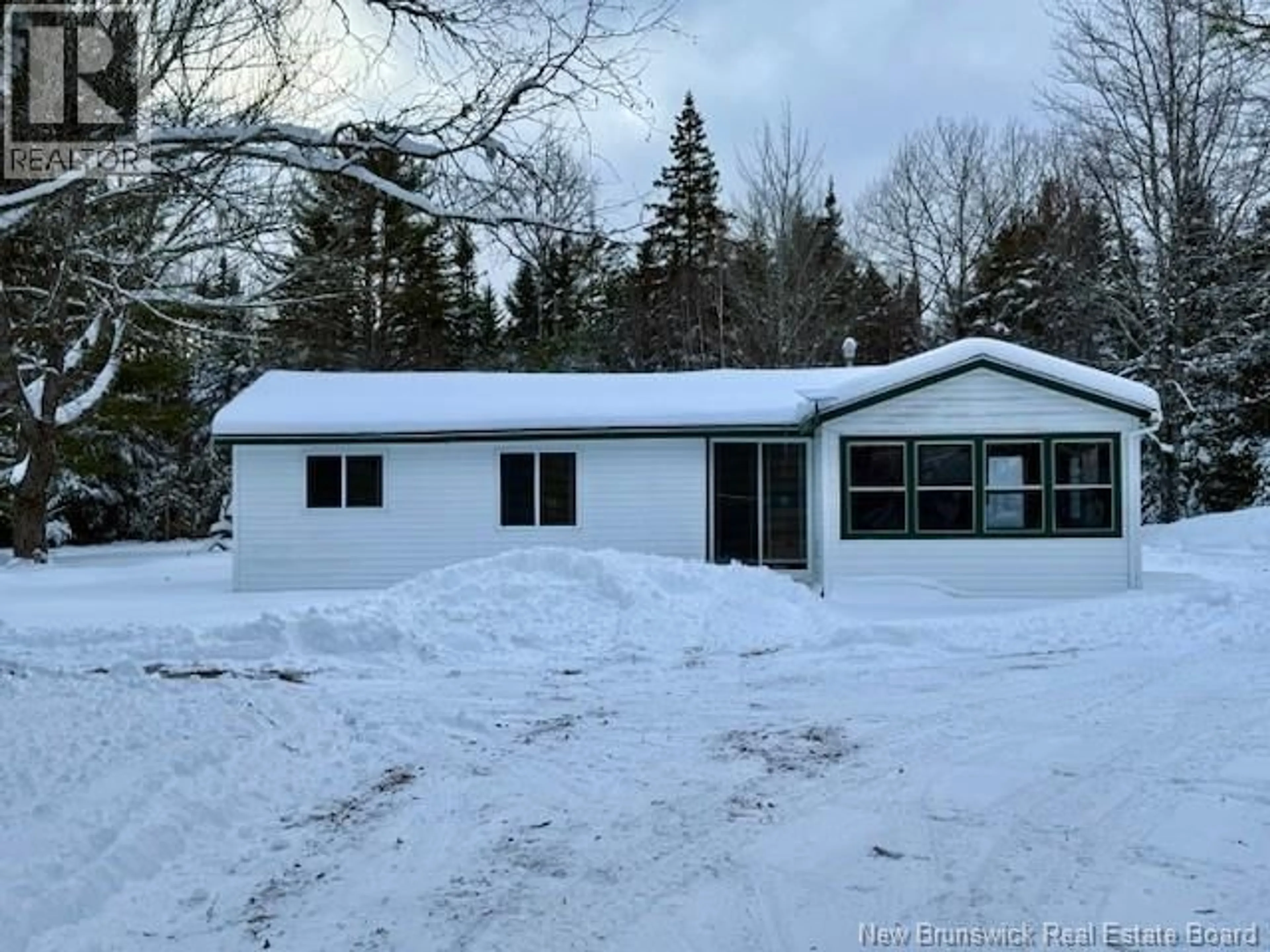 A pic from outside/outdoor area/front of a property/back of a property/a pic from drone, unknown for 1615 ROUTE 745, Canoose New Brunswick E5A1H7