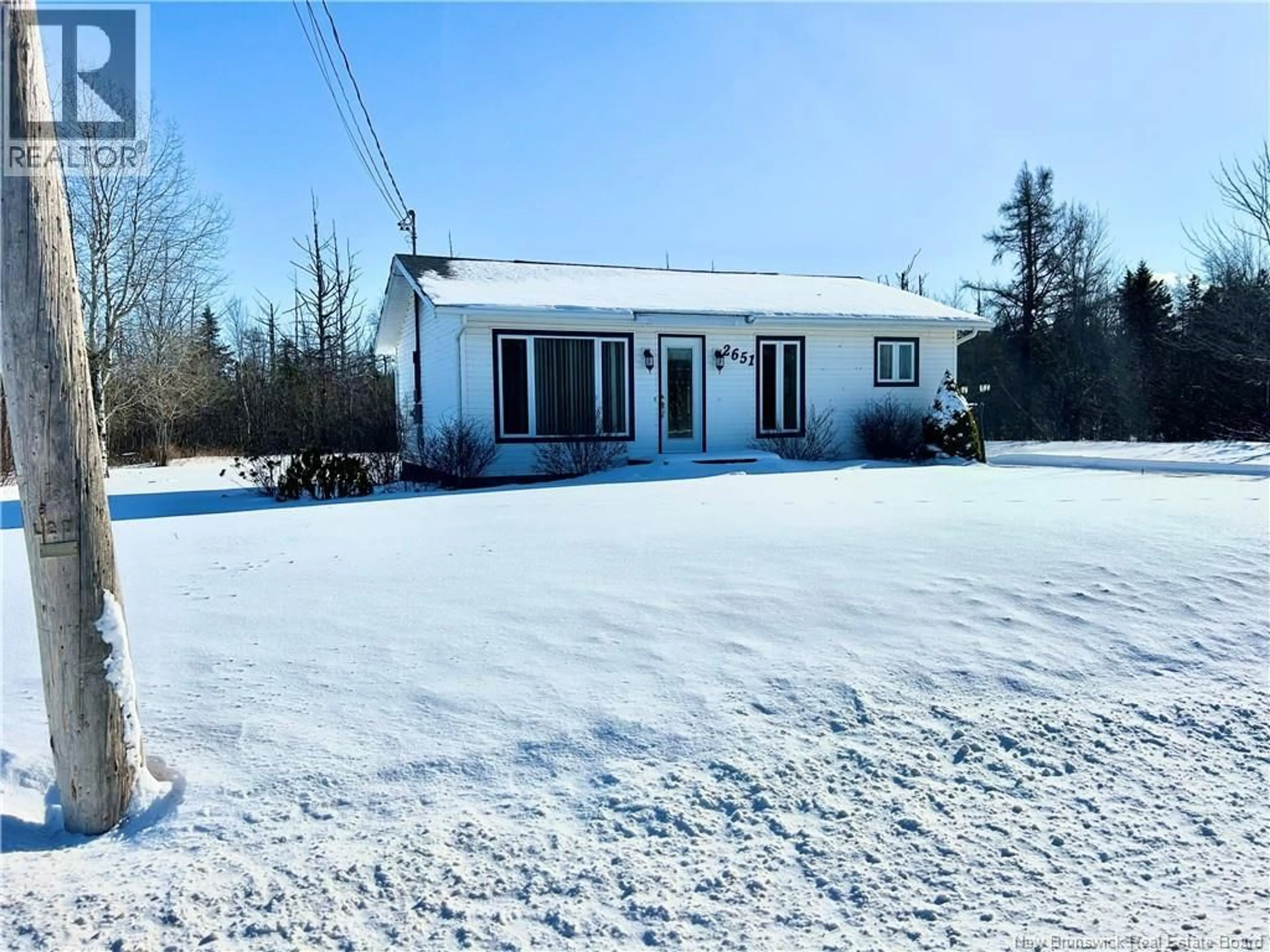 A pic from outside/outdoor area/front of a property/back of a property/a pic from drone, unknown for 2651 335 ROUTE, Évangéline New Brunswick E8P1S8