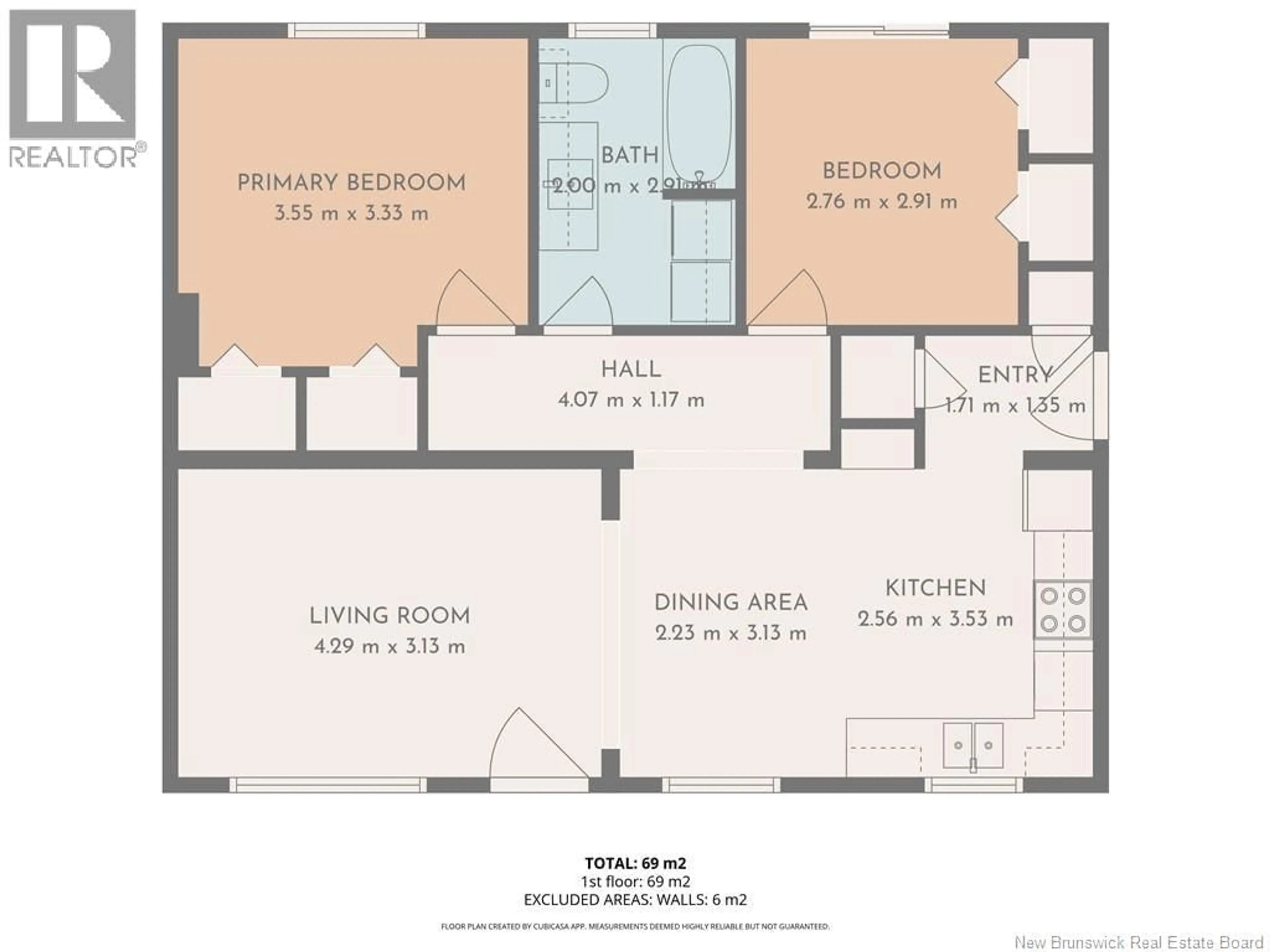 Floor plan for 2651 335 ROUTE, Évangéline New Brunswick E8P1S8