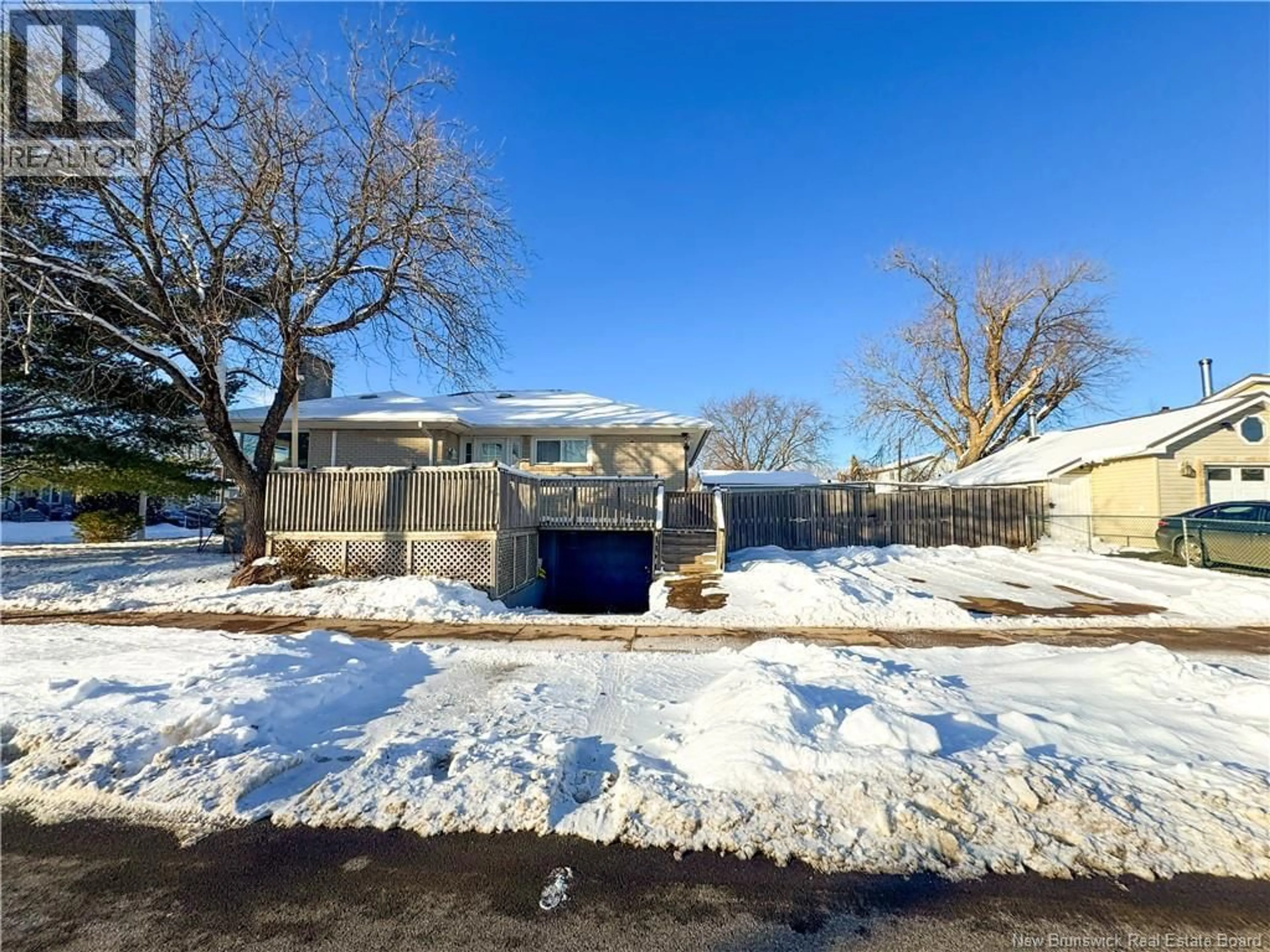 A pic from outside/outdoor area/front of a property/back of a property/a pic from drone, street for 129 MCKENZIE AVENUE, Moncton New Brunswick E1C7Z1