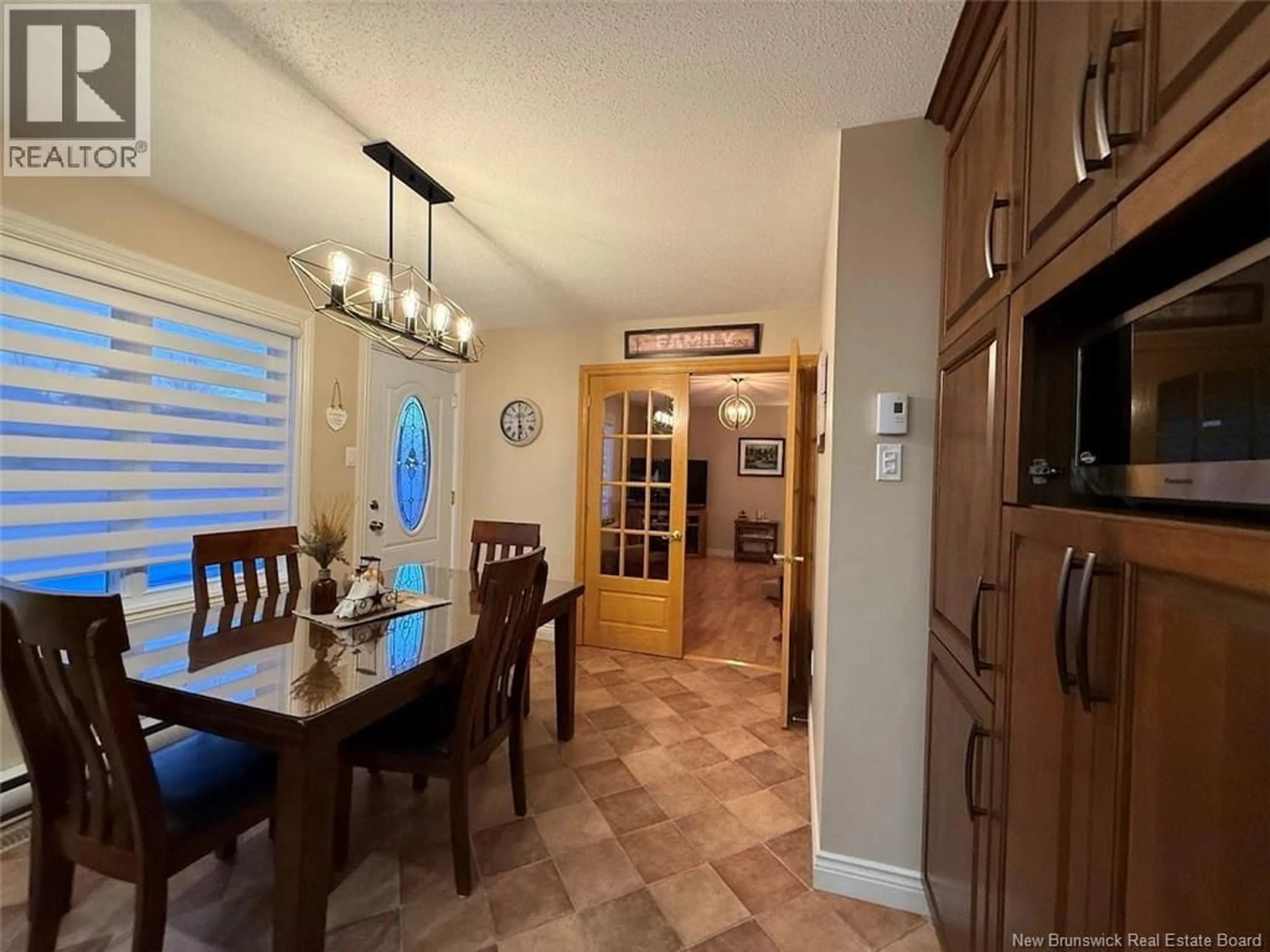 Dining room, ceramic/tile floor for 56 BELISLE AVENUE, Edmundston New Brunswick E3V3W7