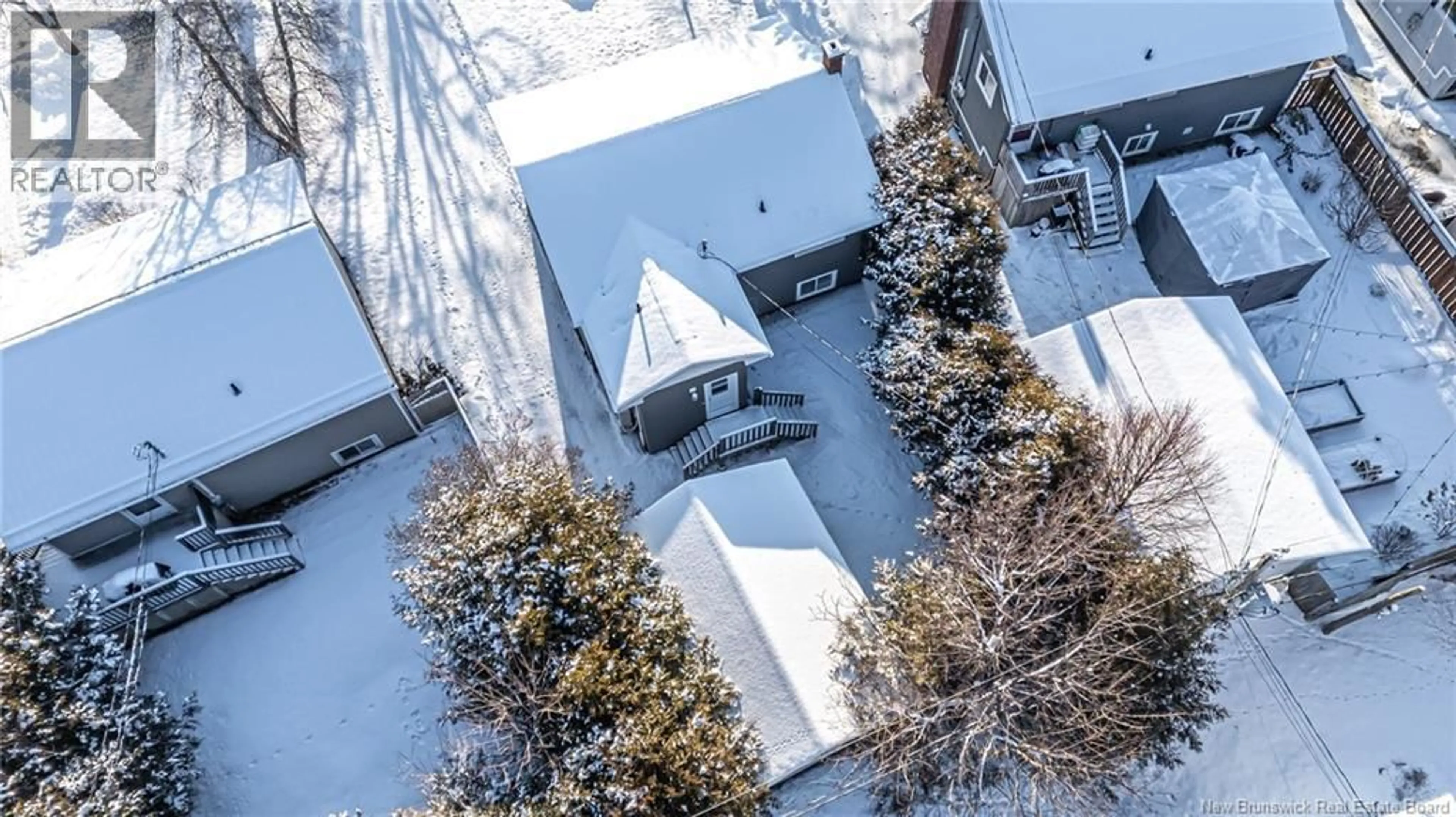A pic from outside/outdoor area/front of a property/back of a property/a pic from drone, city buildings view from balcony for 6 LAWRENCE CRESCENT, Fredericton New Brunswick E3A2H3