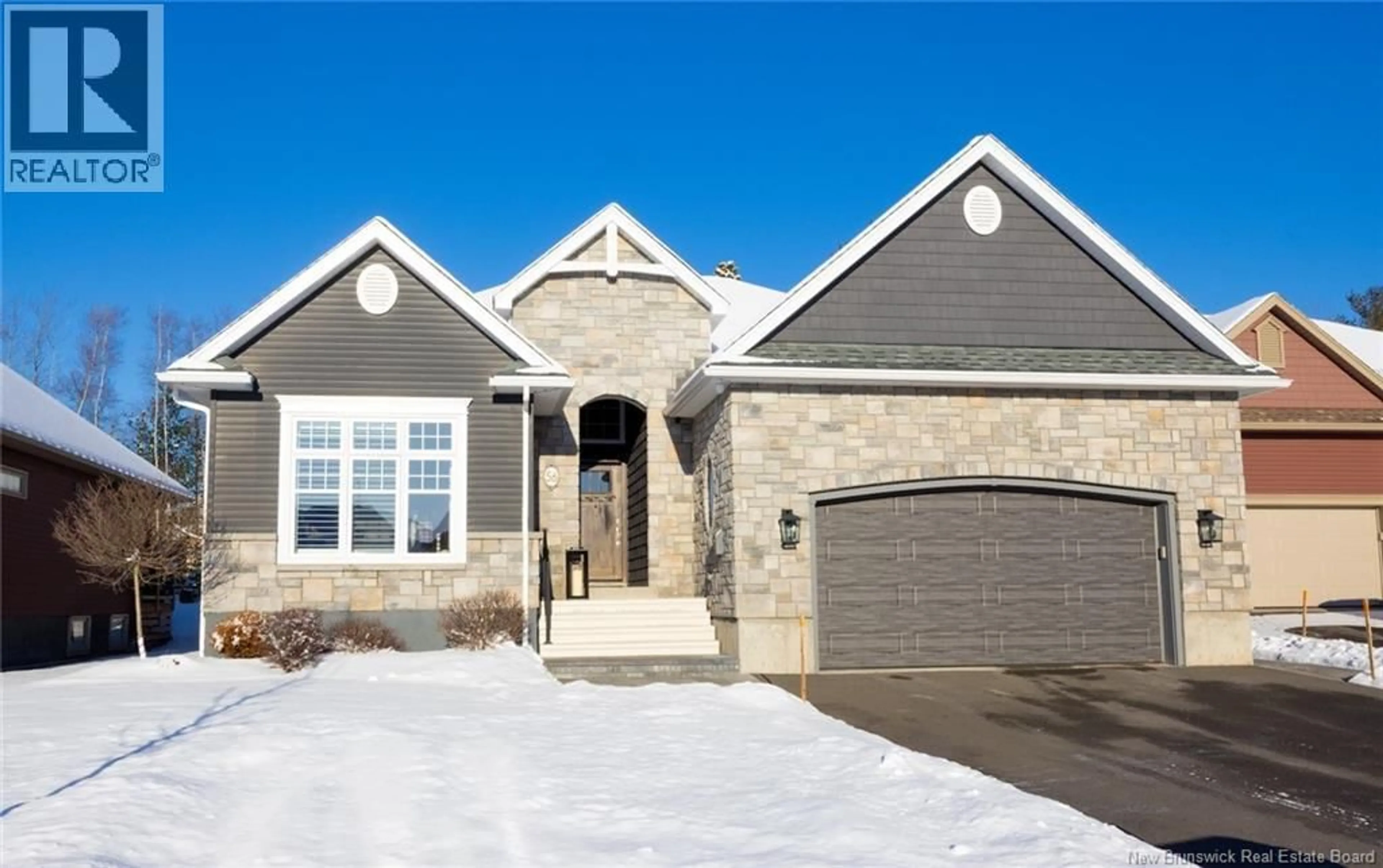 Home with brick exterior material, street for 56 BOBAK PLACE, Fredericton New Brunswick E3G0A1