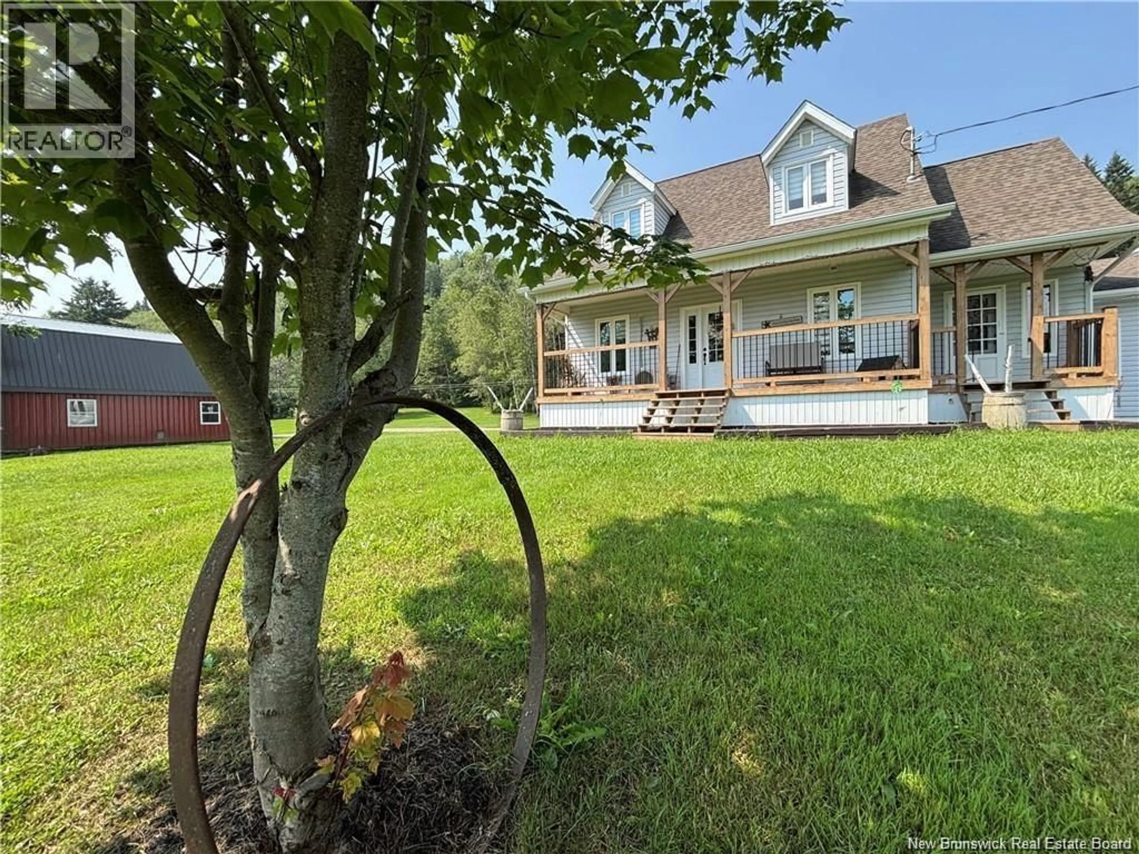 A pic from outside/outdoor area/front of a property/back of a property/a pic from drone, unknown for 949 WEST RIVER ROAD, Grand Falls New Brunswick E3Z1S2