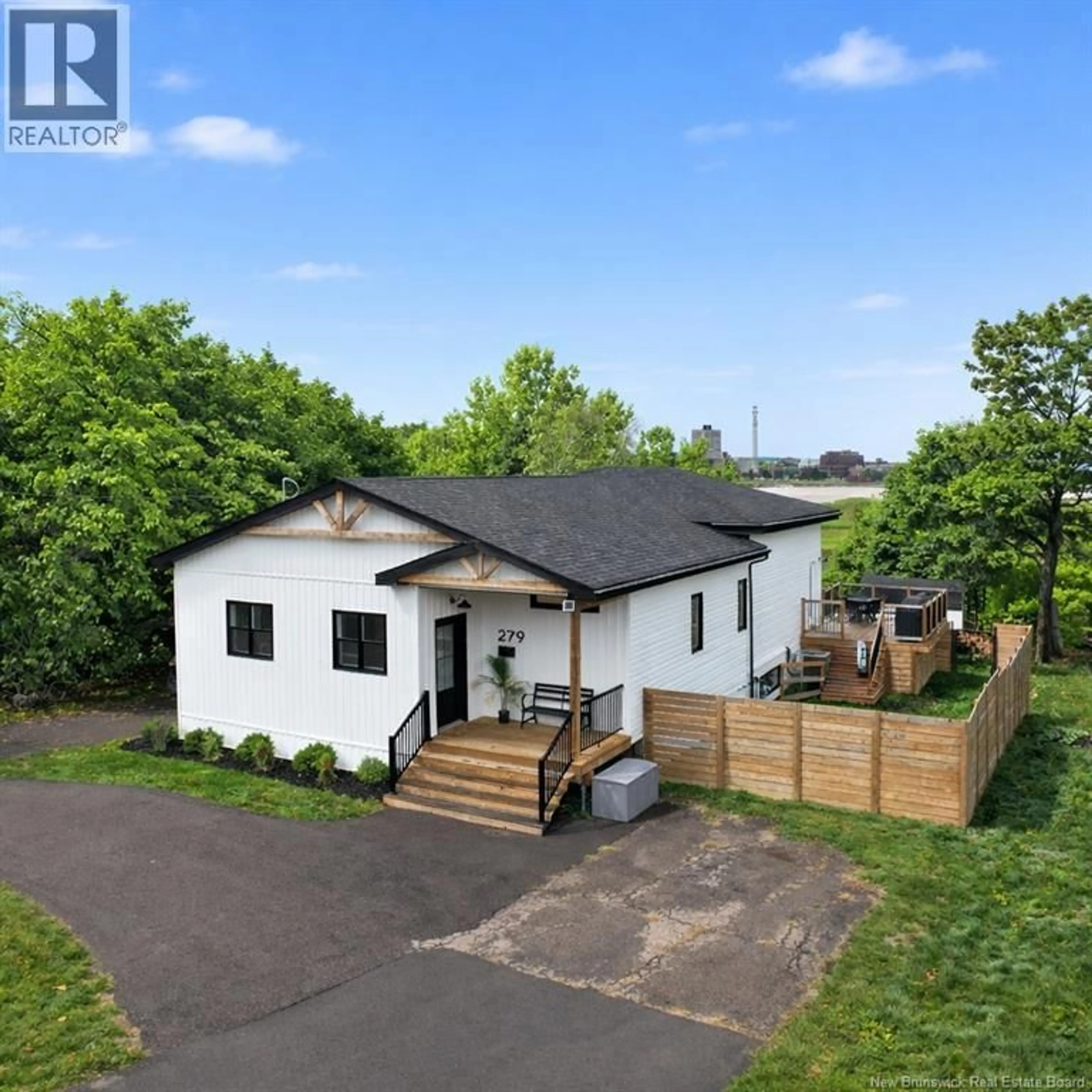 A pic from outside/outdoor area/front of a property/back of a property/a pic from drone, unknown for 279 HILLSBOROUGH ROAD, Riverview New Brunswick E1B1S3