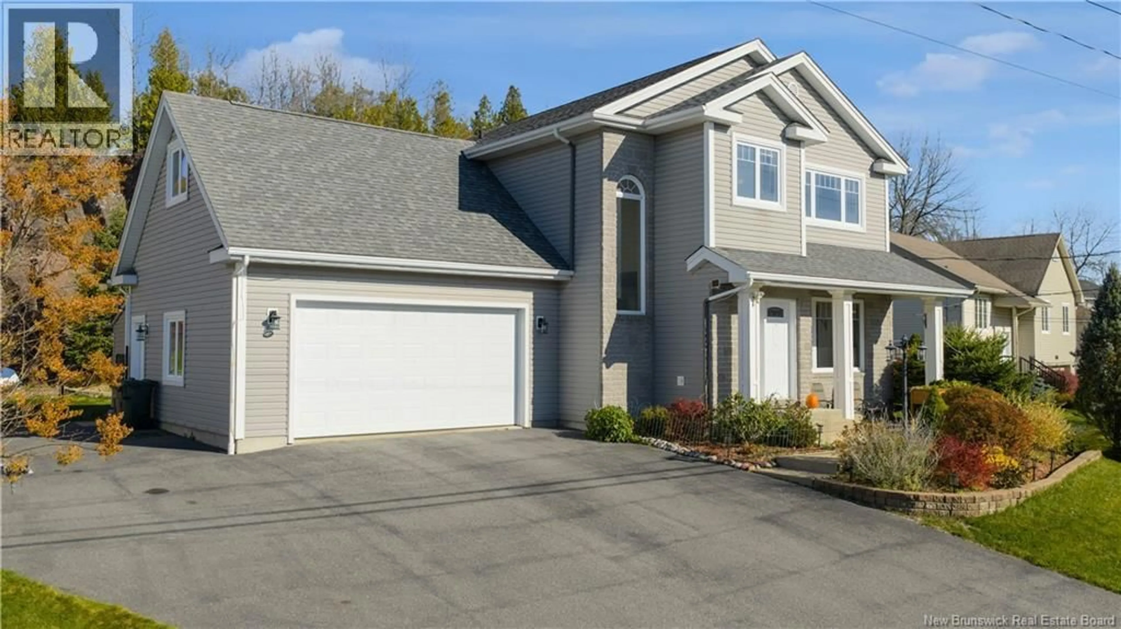 Home with vinyl exterior material, street for 24 ANCHORAGE AVENUE, Saint John New Brunswick E2K5R1