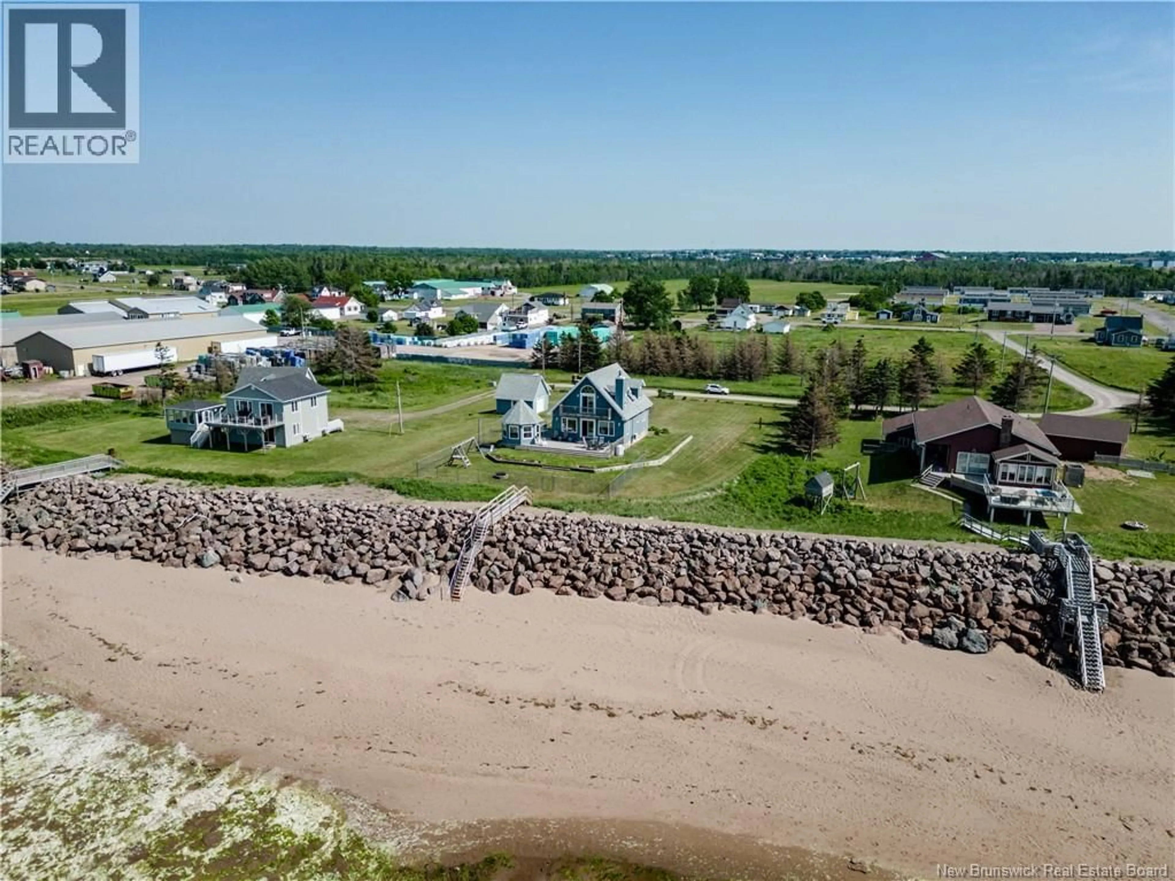 A pic from outside/outdoor area/front of a property/back of a property/a pic from drone, water/lake/river/ocean view for 476 SAINT JOSEPH, Cap-Pelé New Brunswick E4N1J2