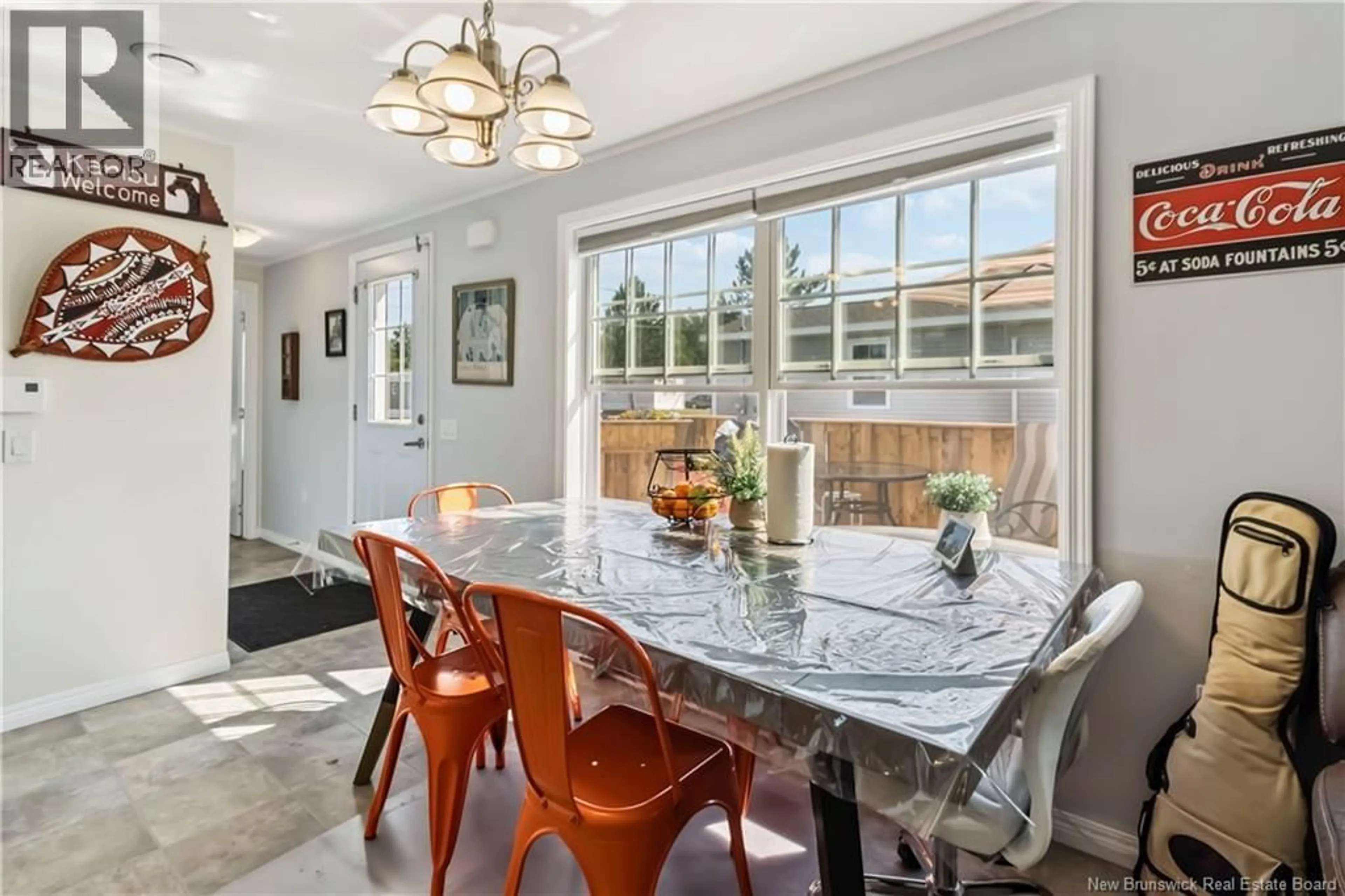 Dining room, ceramic/tile floor for 65 ULYSSE DRIVE, Dieppe New Brunswick E1A7C2