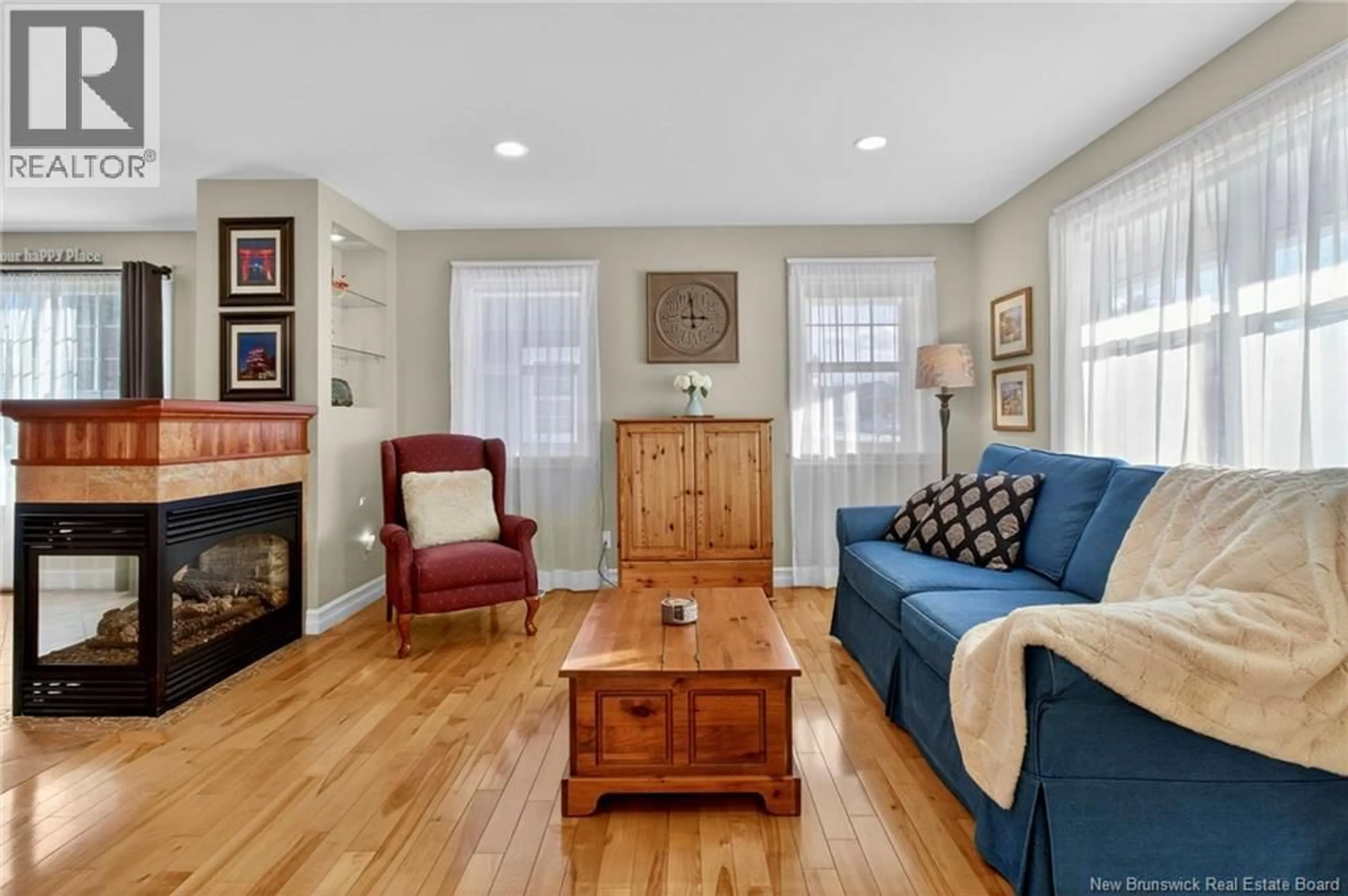 Living room with furniture, wood/laminate floor for 17 LAROSETTE ROAD, Shediac New Brunswick E4P8Z5