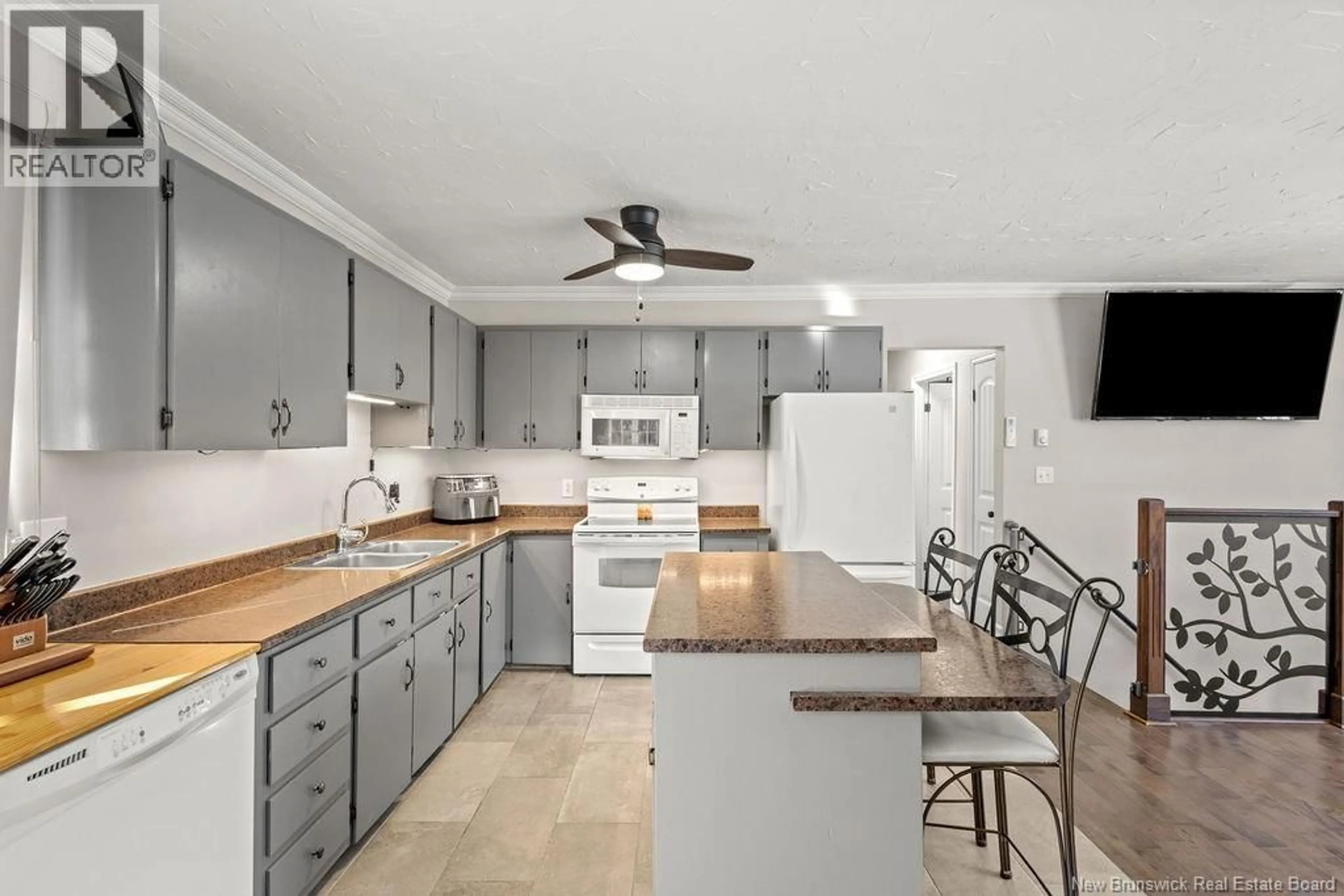 Open concept kitchen, unknown for 12492 HWY 430, Chaplin Island Road New Brunswick E1V4Z1