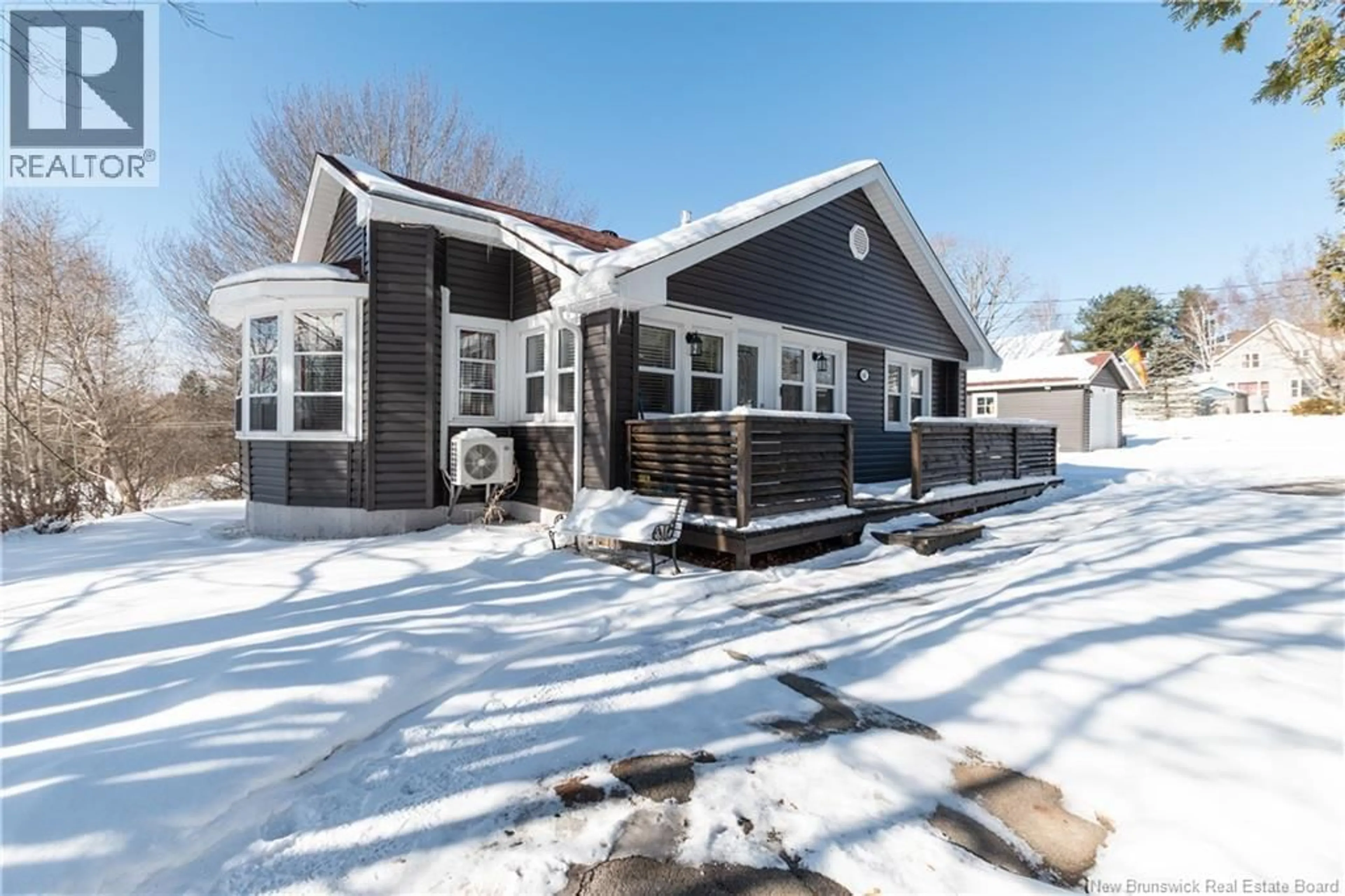 Home with vinyl exterior material, street for 61 CENTRAL AVENUE, Hillsborough New Brunswick E4H2S4