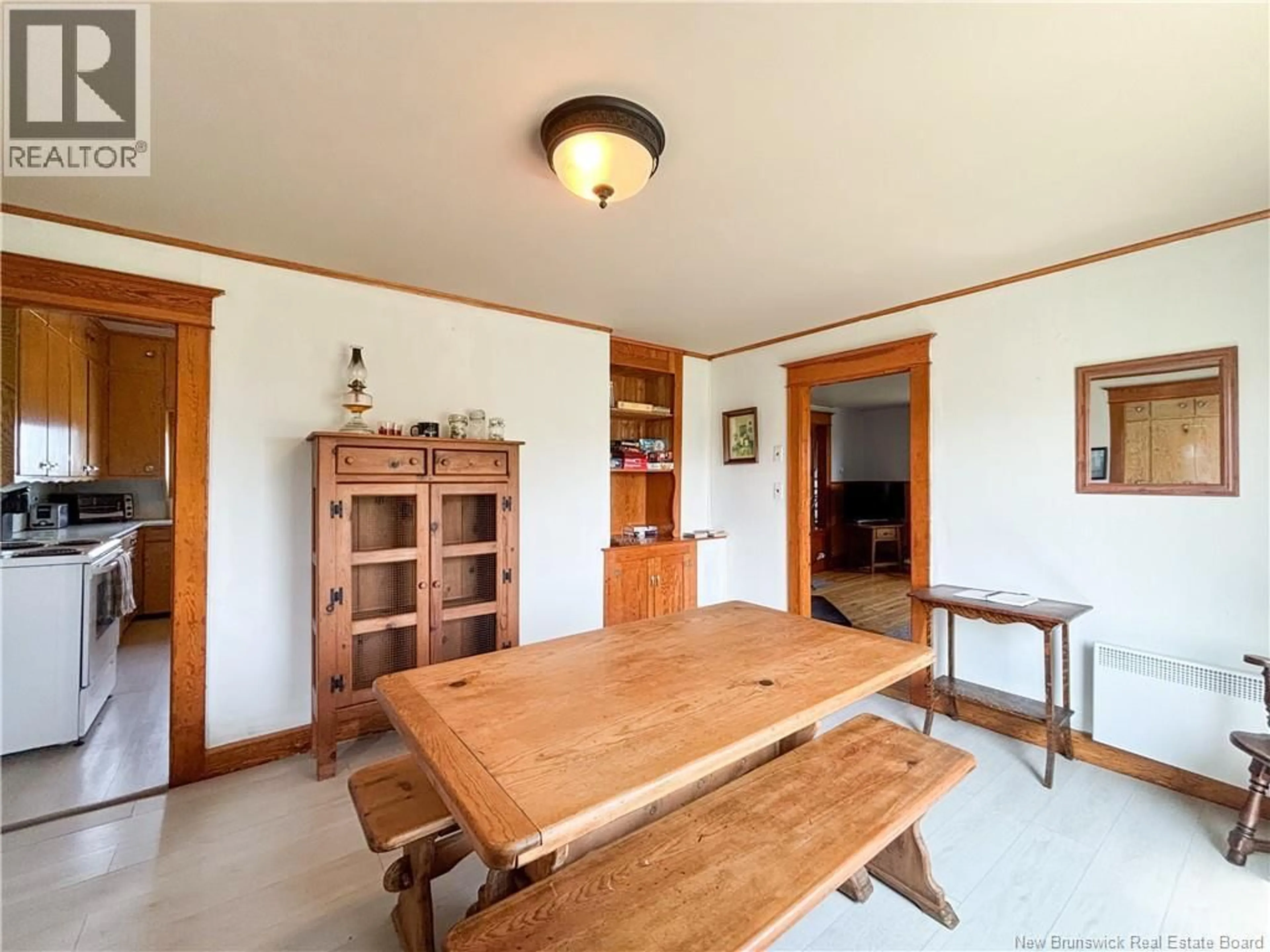 Dining room, wood/laminate floor for 246 WHITE HEAD ROAD, White Head Island New Brunswick E5G1K6