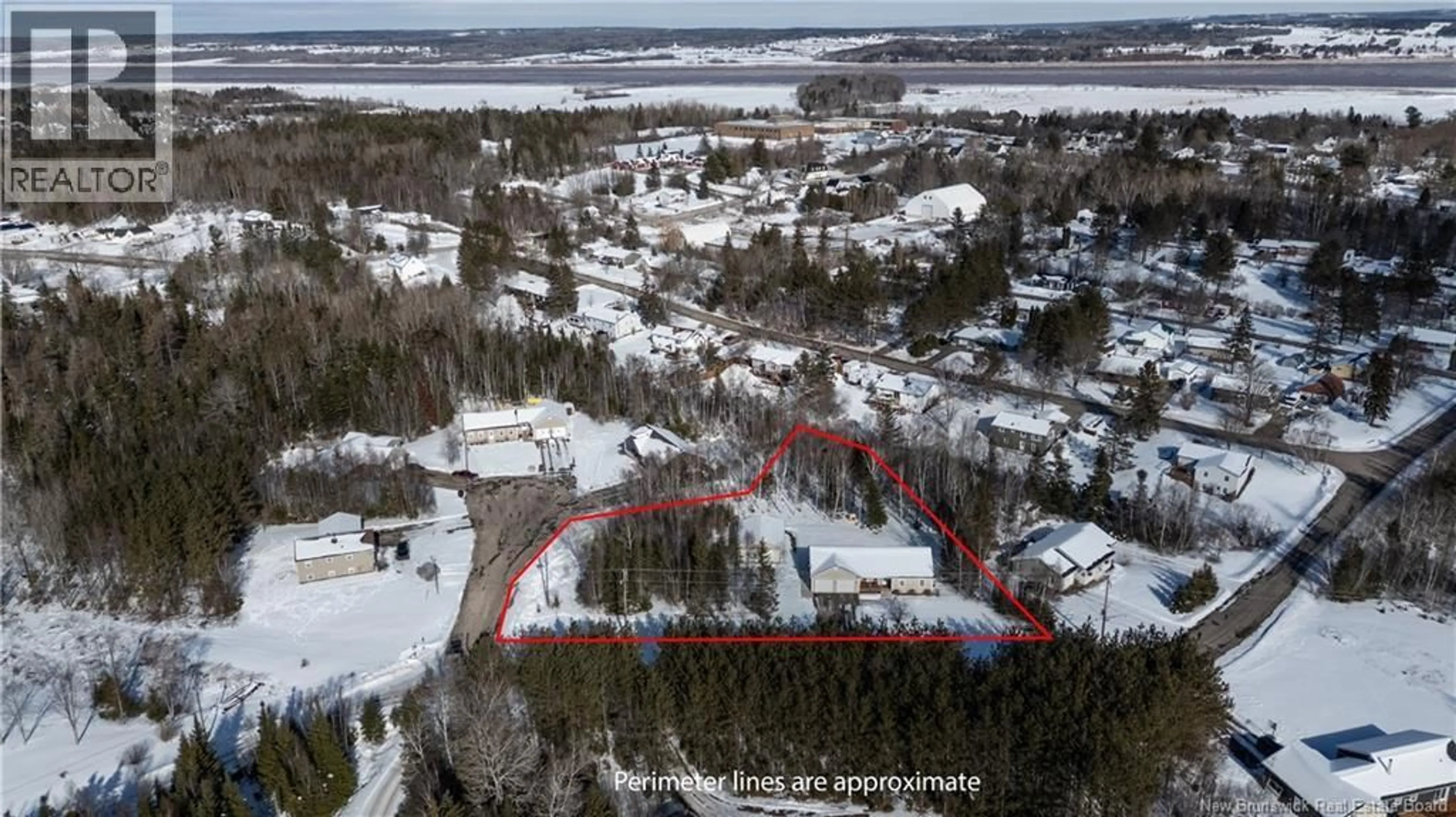 A pic from outside/outdoor area/front of a property/back of a property/a pic from drone, water/lake/river/ocean view for 35 NORMA STREET, Hillsborough New Brunswick E4H0A7