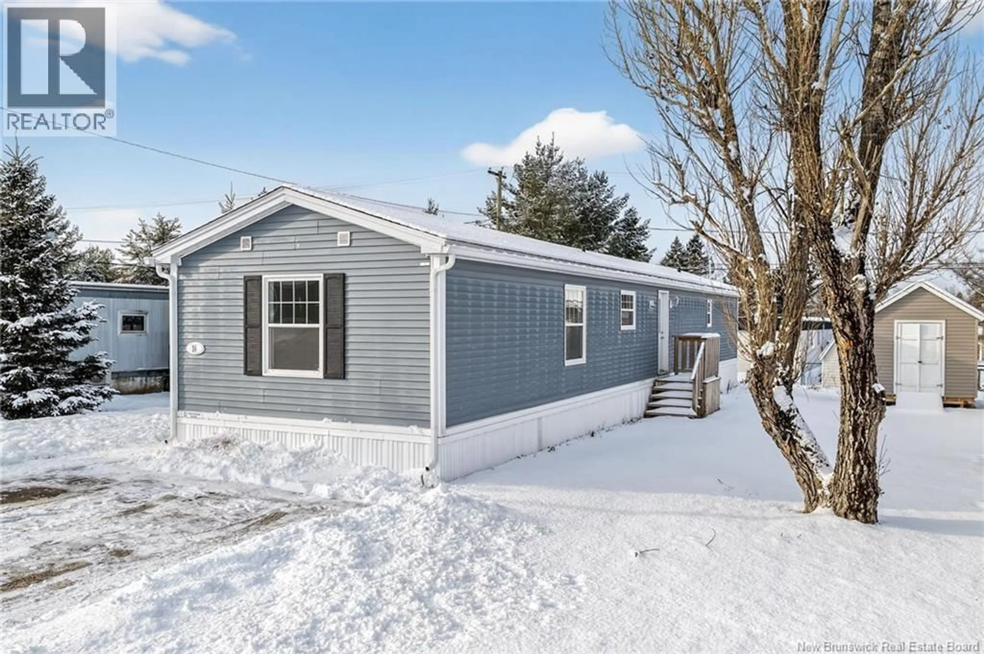 Home with vinyl exterior material, street for 16 TULIP, Riverview New Brunswick E1B5B5