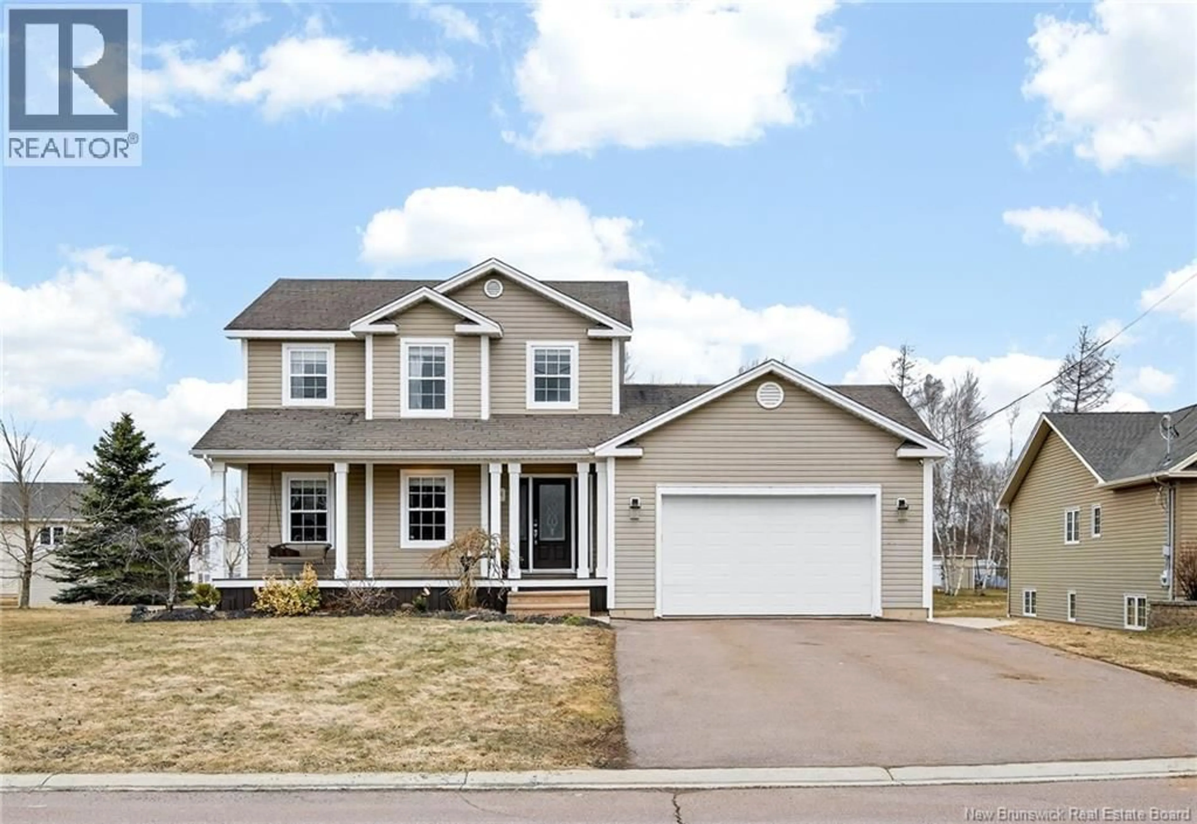 Home with vinyl exterior material, street for 25 ÉLODIE COURT, Dieppe New Brunswick E1A8K5