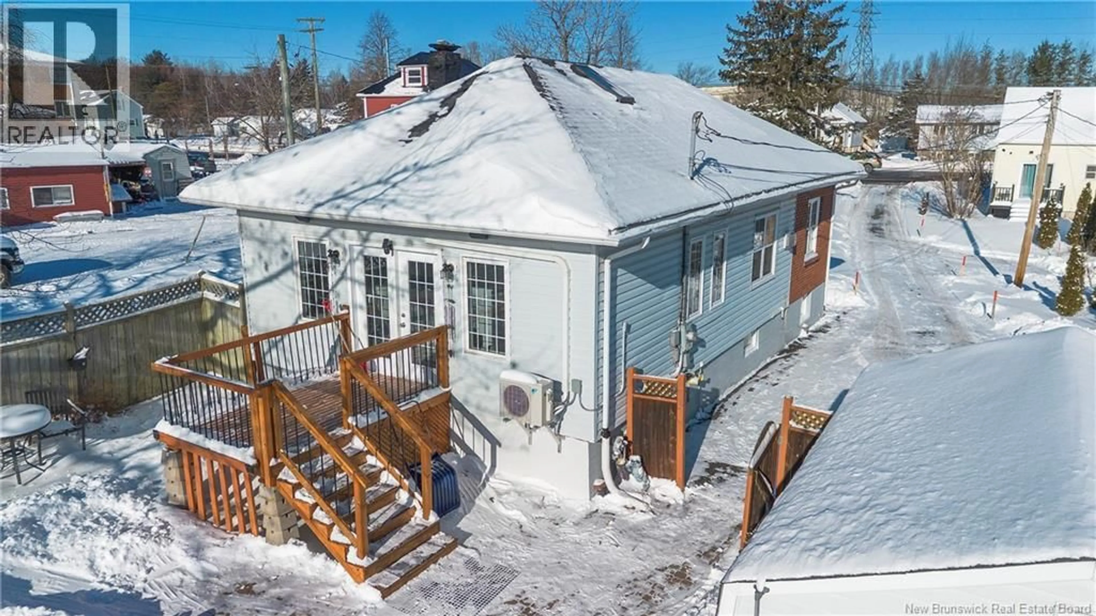 A pic from outside/outdoor area/front of a property/back of a property/a pic from drone, street for 30 SALISBURY ROAD, Moncton New Brunswick E1E1A4