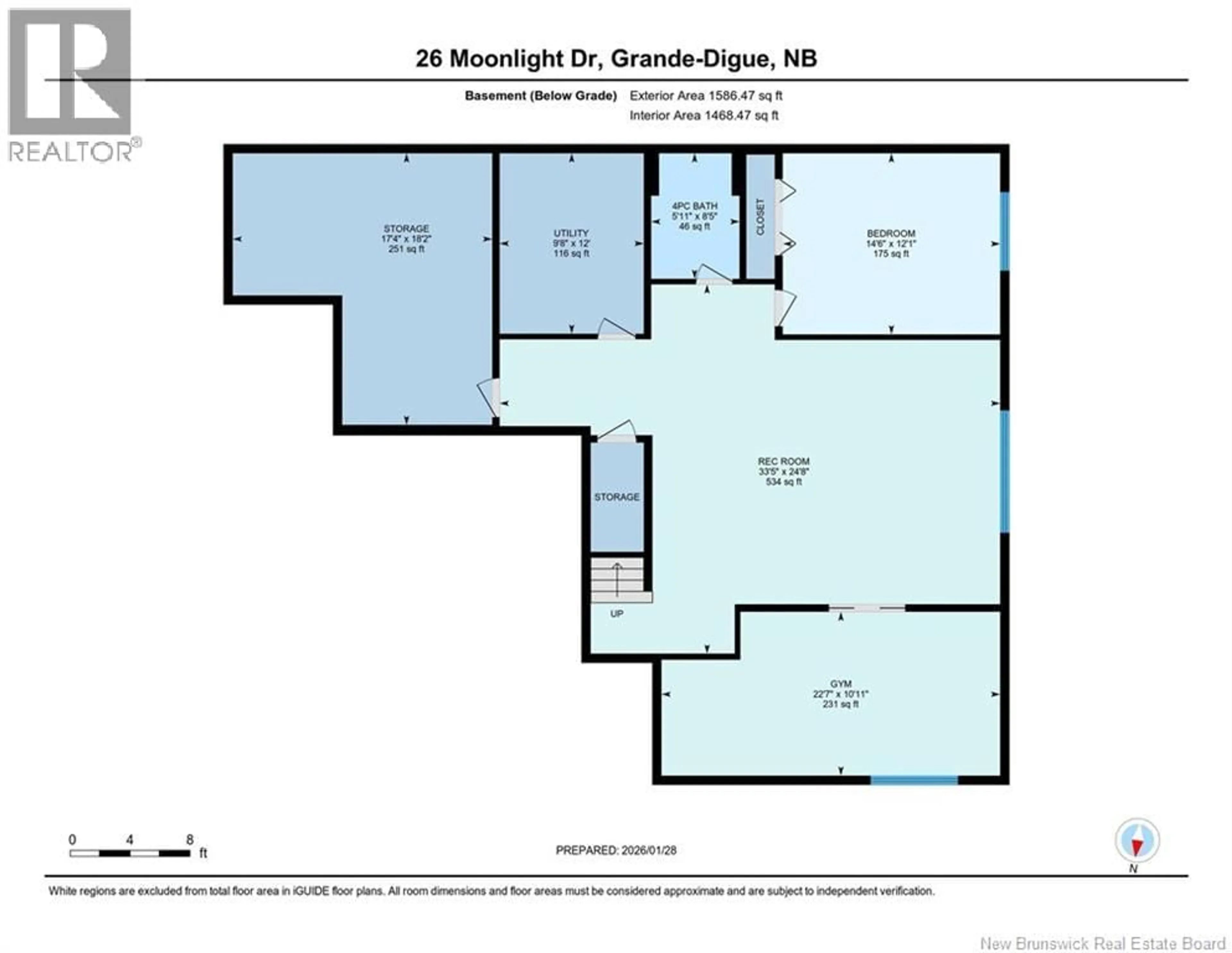 Floor plan for 26 MOONLIGHT DRIVE, Grande-Digue New Brunswick E4R4X2