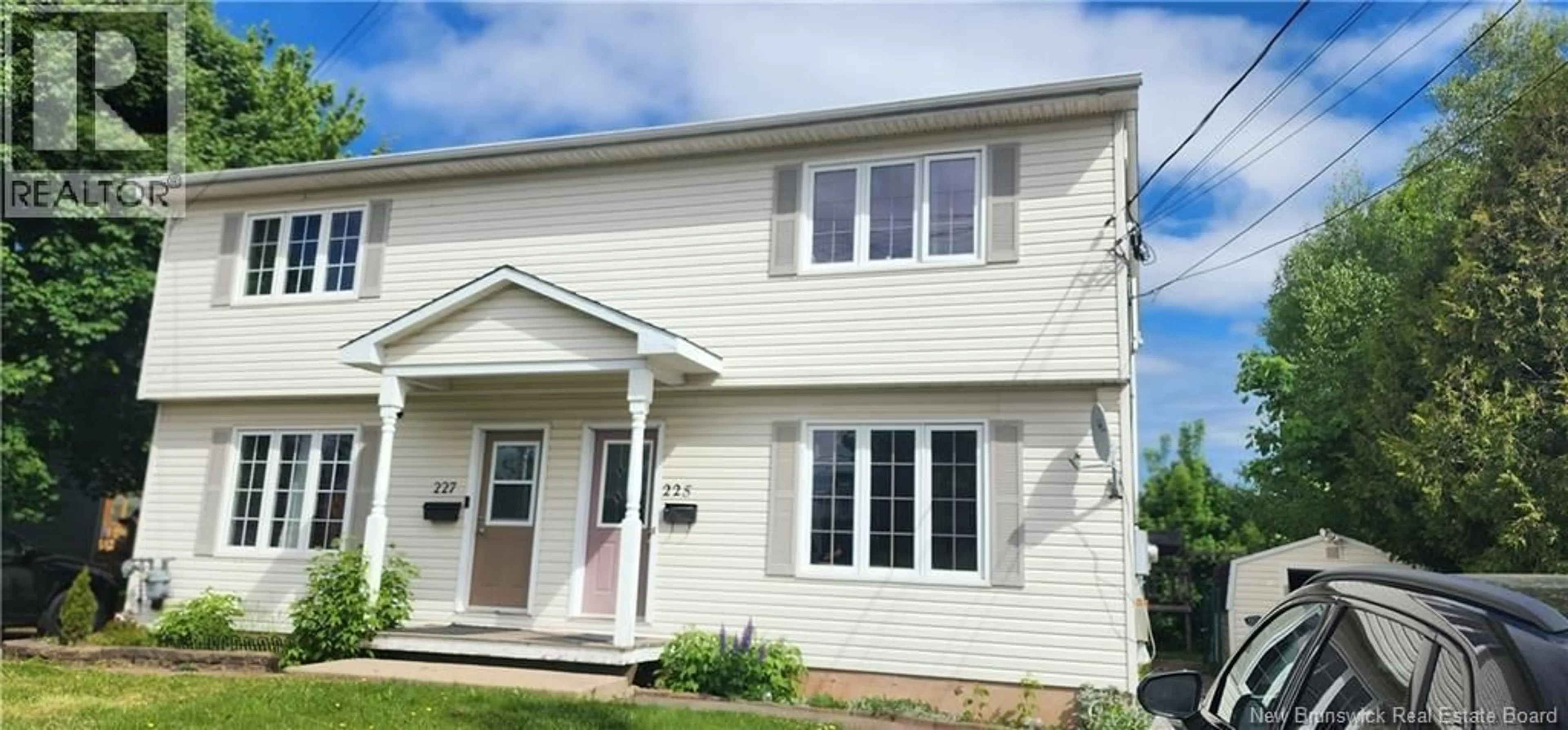 Home with vinyl exterior material, street for 225 KENDRA, Moncton New Brunswick E1C8Y4