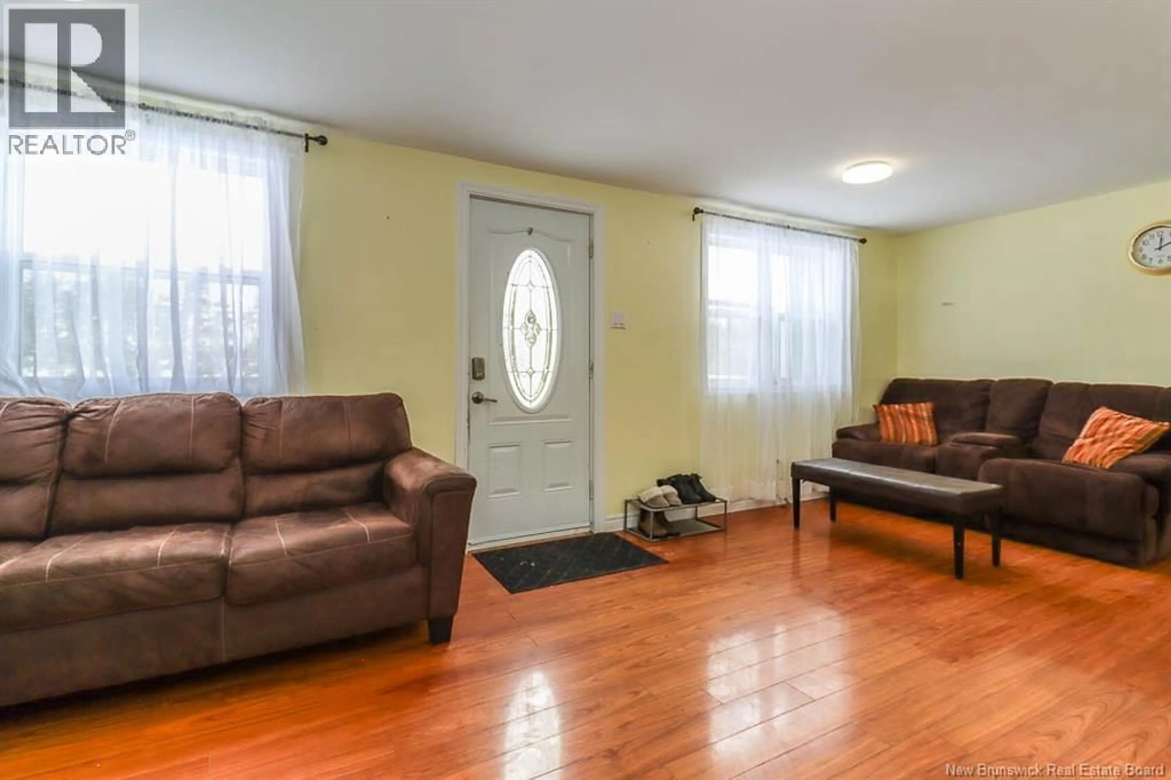 Living room with furniture, wood/laminate floor for 1944 ROUTE 111, Bains Corner New Brunswick E5R1P7