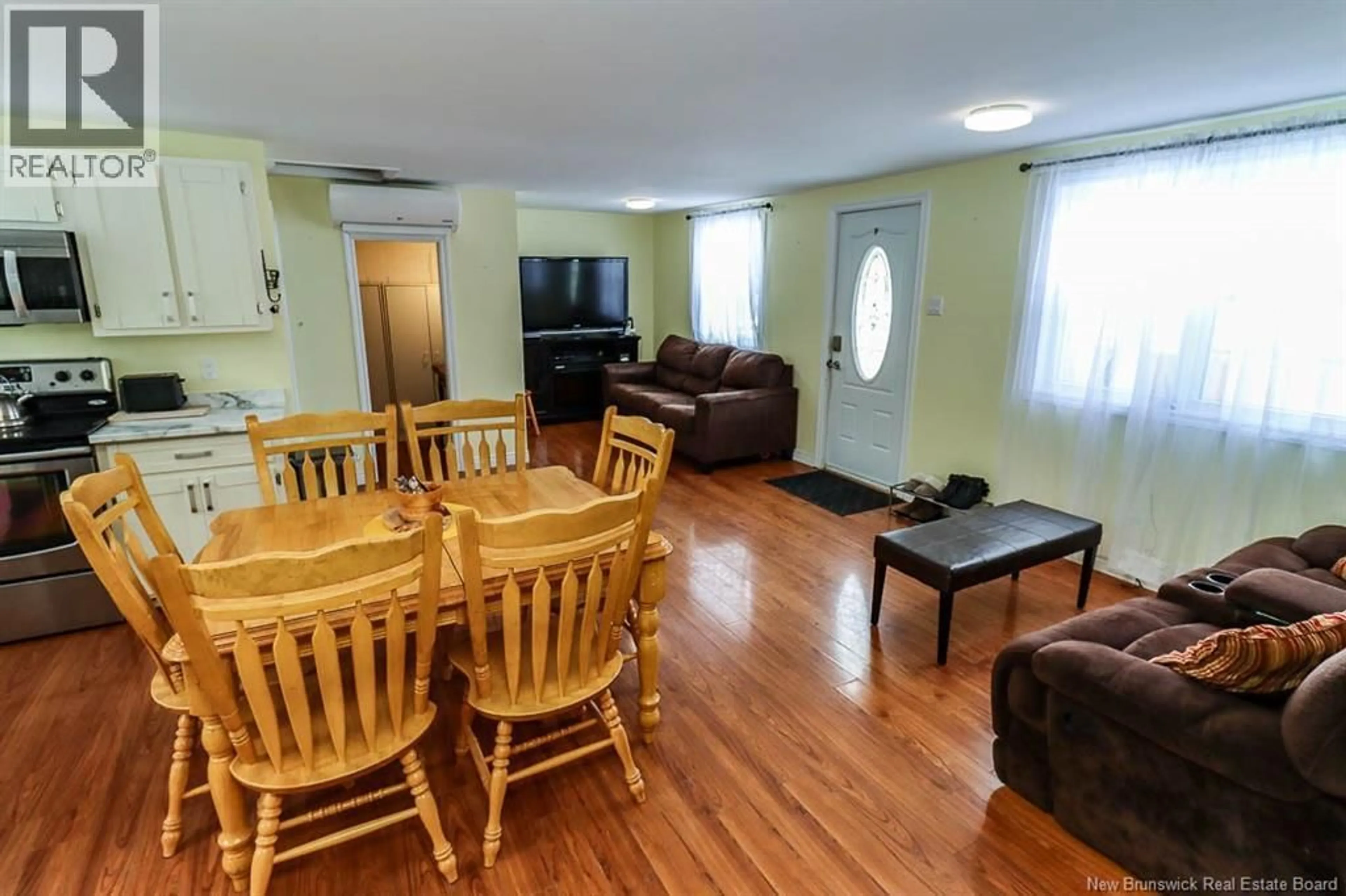 Living room with furniture, wood/laminate floor for 1944 ROUTE 111, Bains Corner New Brunswick E5R1P7