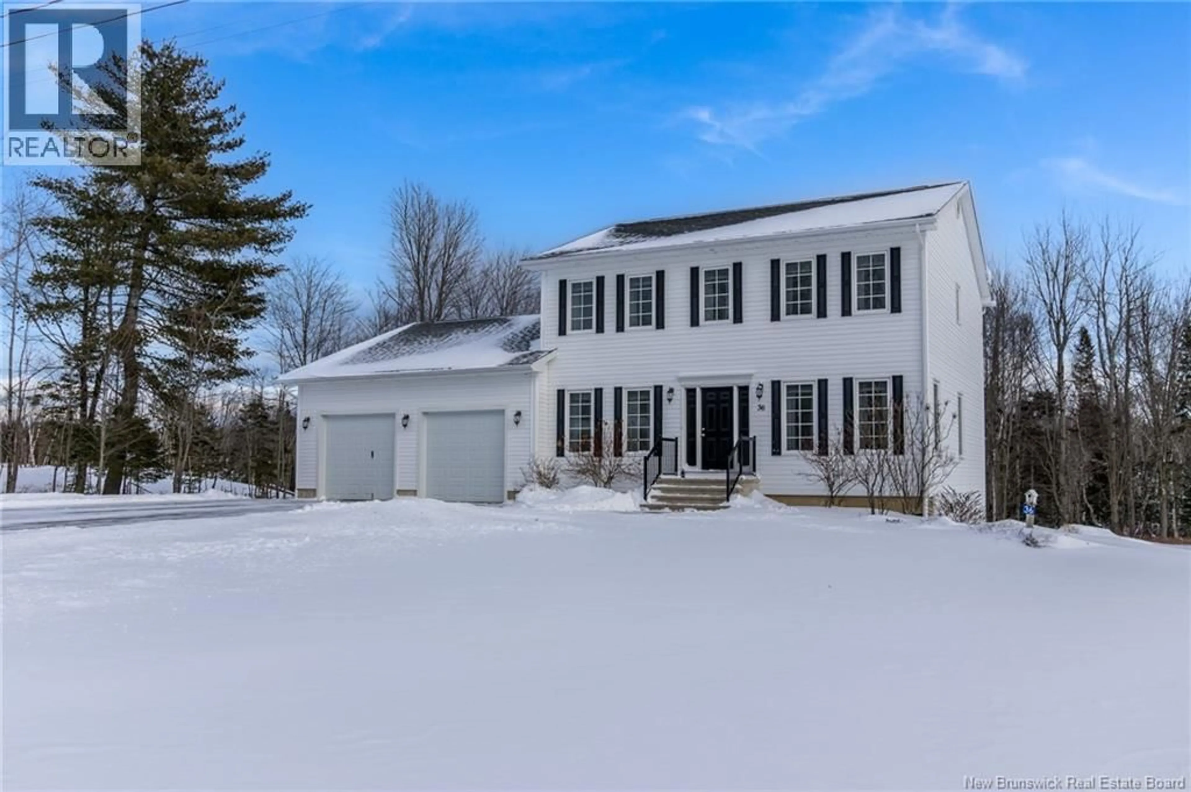 Home with vinyl exterior material, street for 36 ROBBY STREET, Douglas New Brunswick E3G8B4