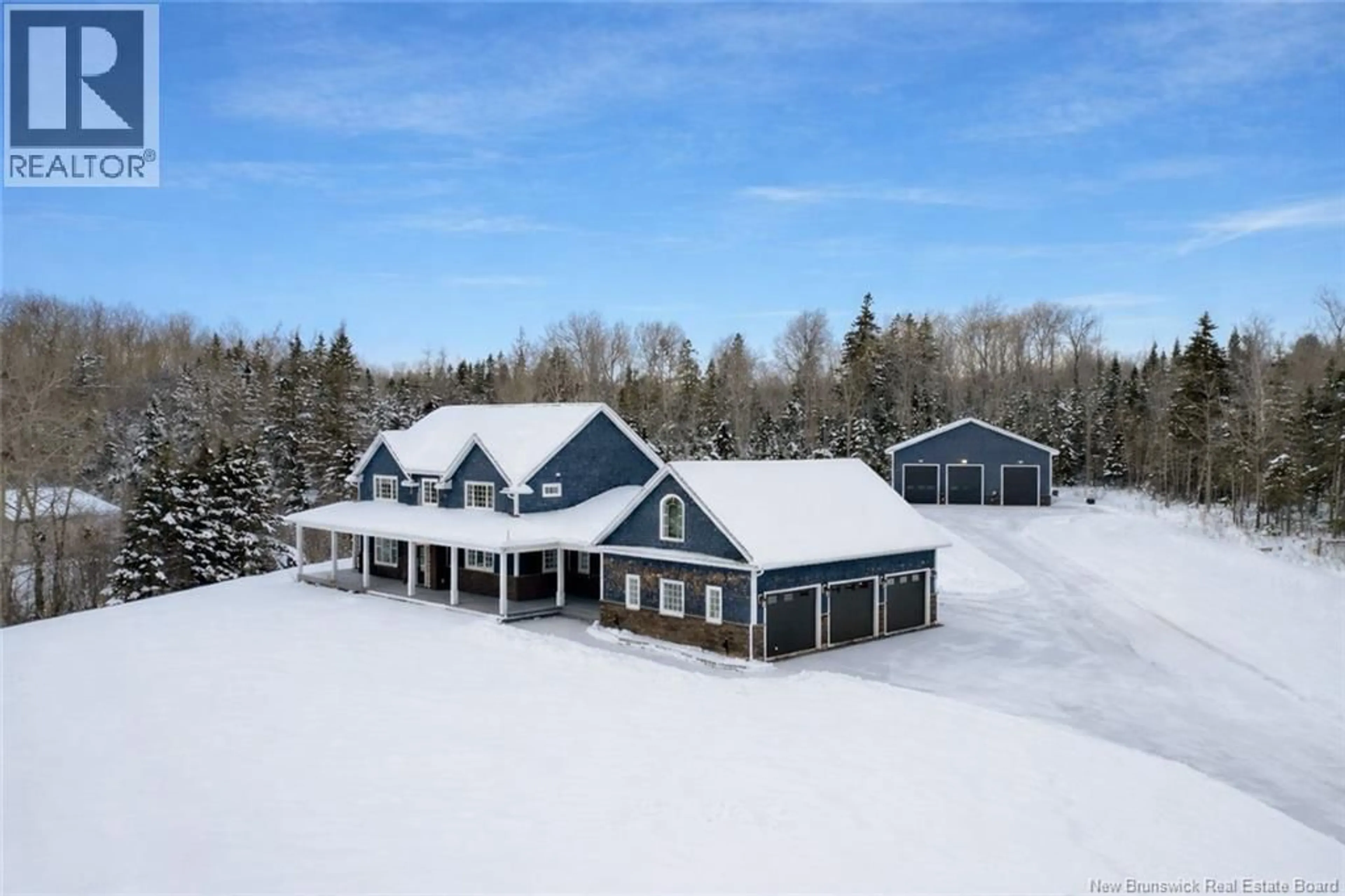 A pic from outside/outdoor area/front of a property/back of a property/a pic from drone, unknown for 209 ROUTE 865, Norton New Brunswick E5T1H3