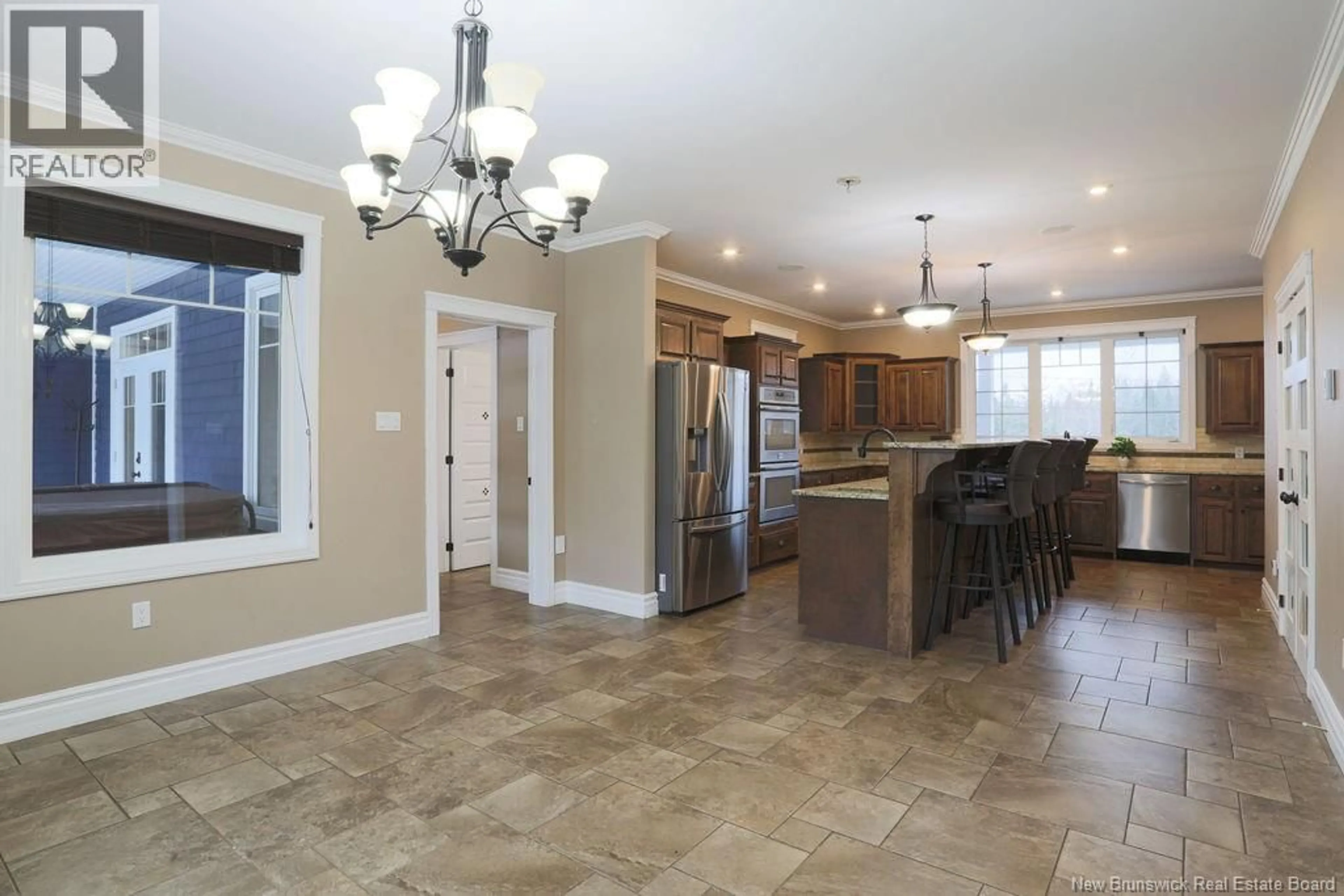 Open concept kitchen, ceramic/tile floor for 209 ROUTE 865, Norton New Brunswick E5T1H3