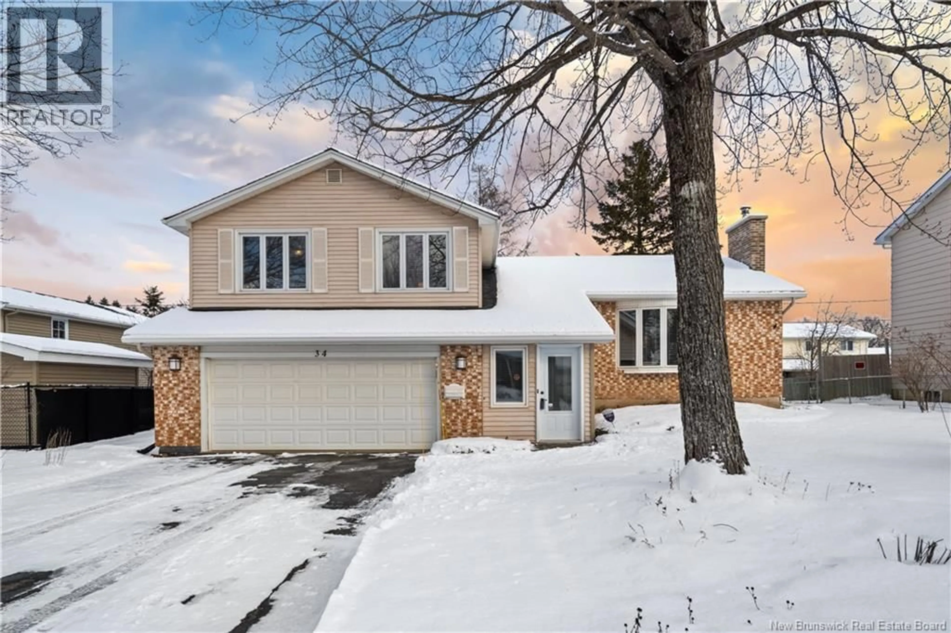 Home with brick exterior material, street for 34 GRINDSTONE, Riverview New Brunswick E1B3N9