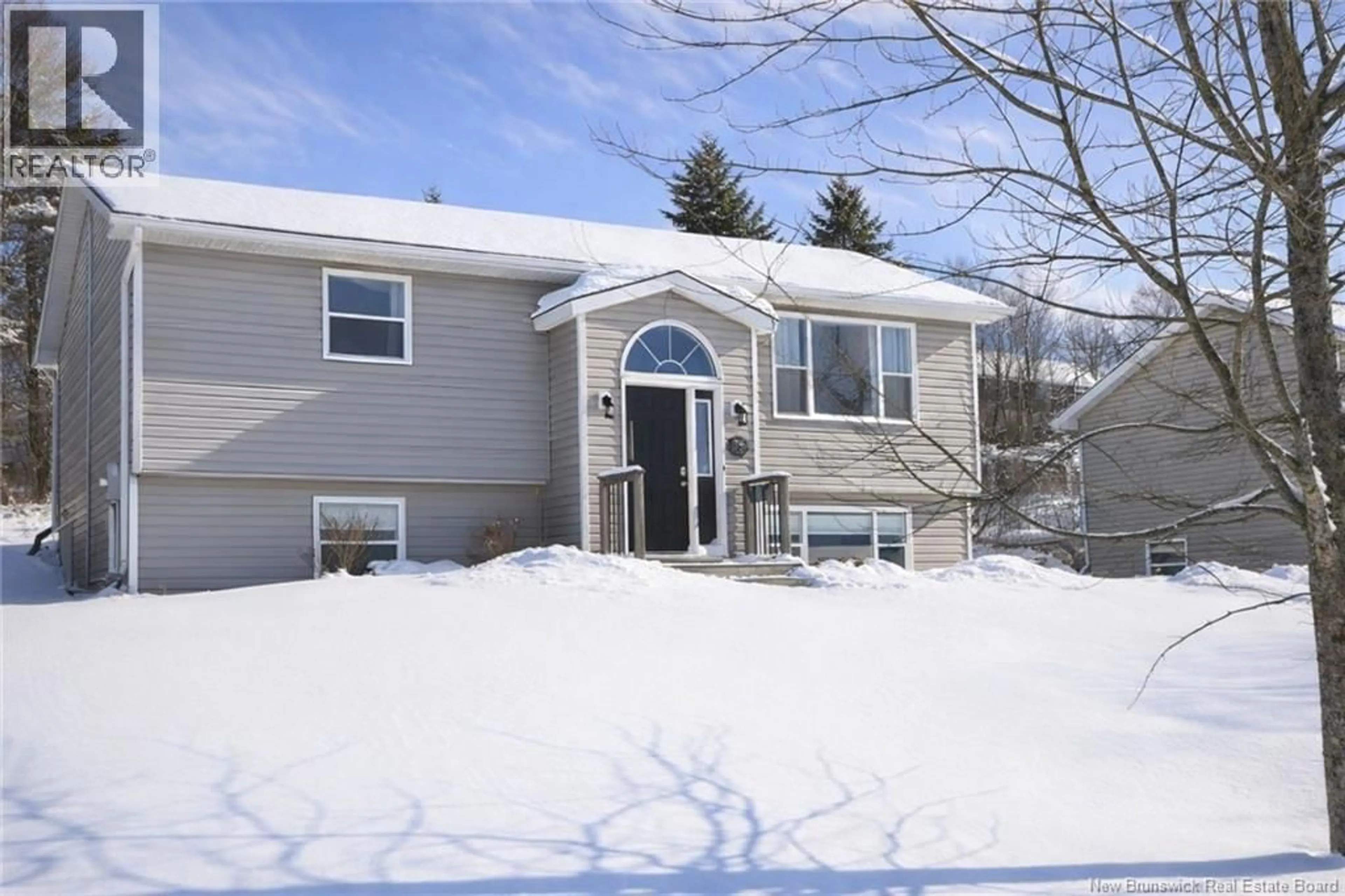 Home with vinyl exterior material, street for 75 CARLILE CRESCENT, Saint John New Brunswick E2J5C3