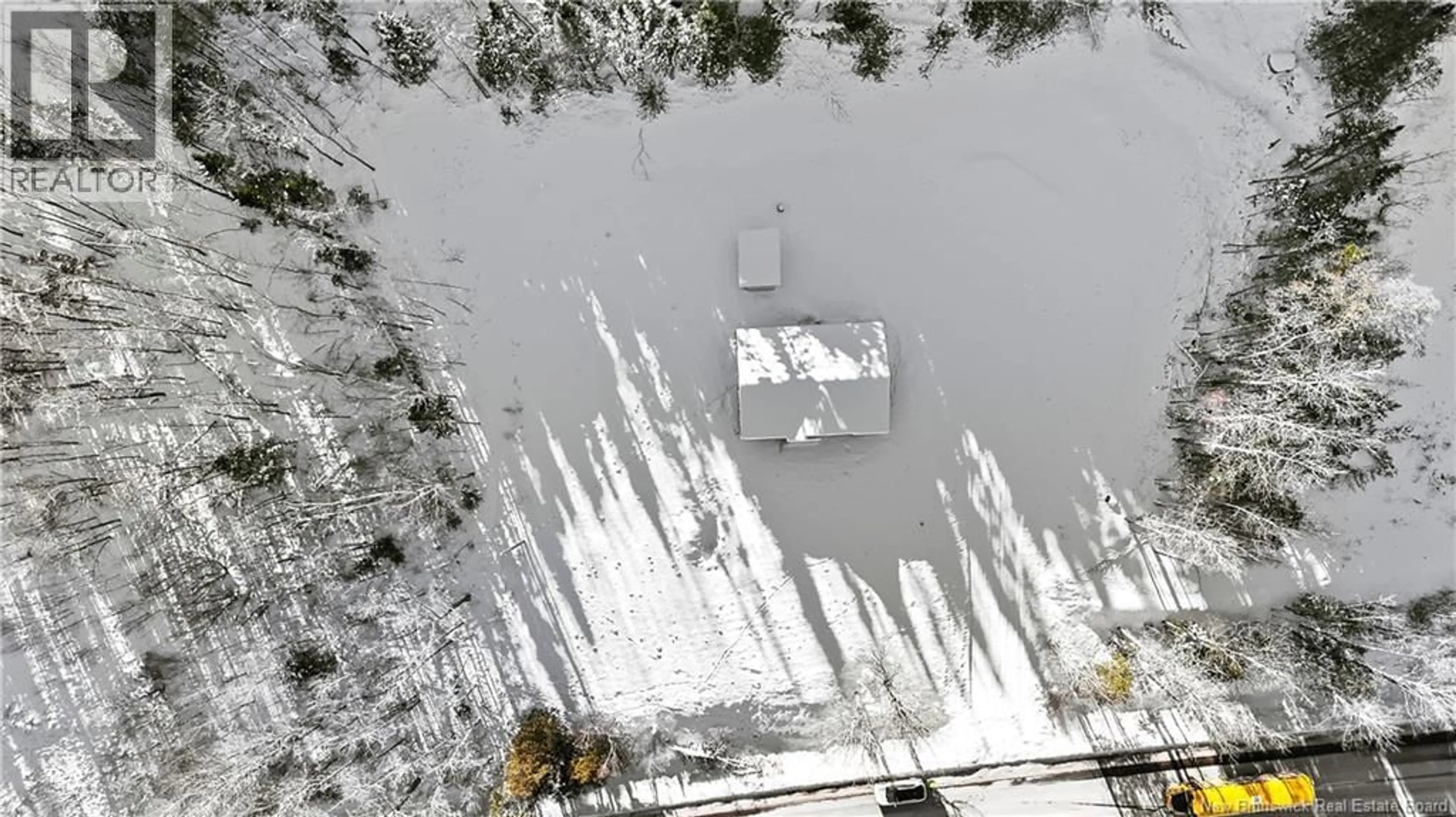 A pic from outside/outdoor area/front of a property/back of a property/a pic from drone, unknown for 6210 ROUTE 101, Blissville New Brunswick E5L2A1