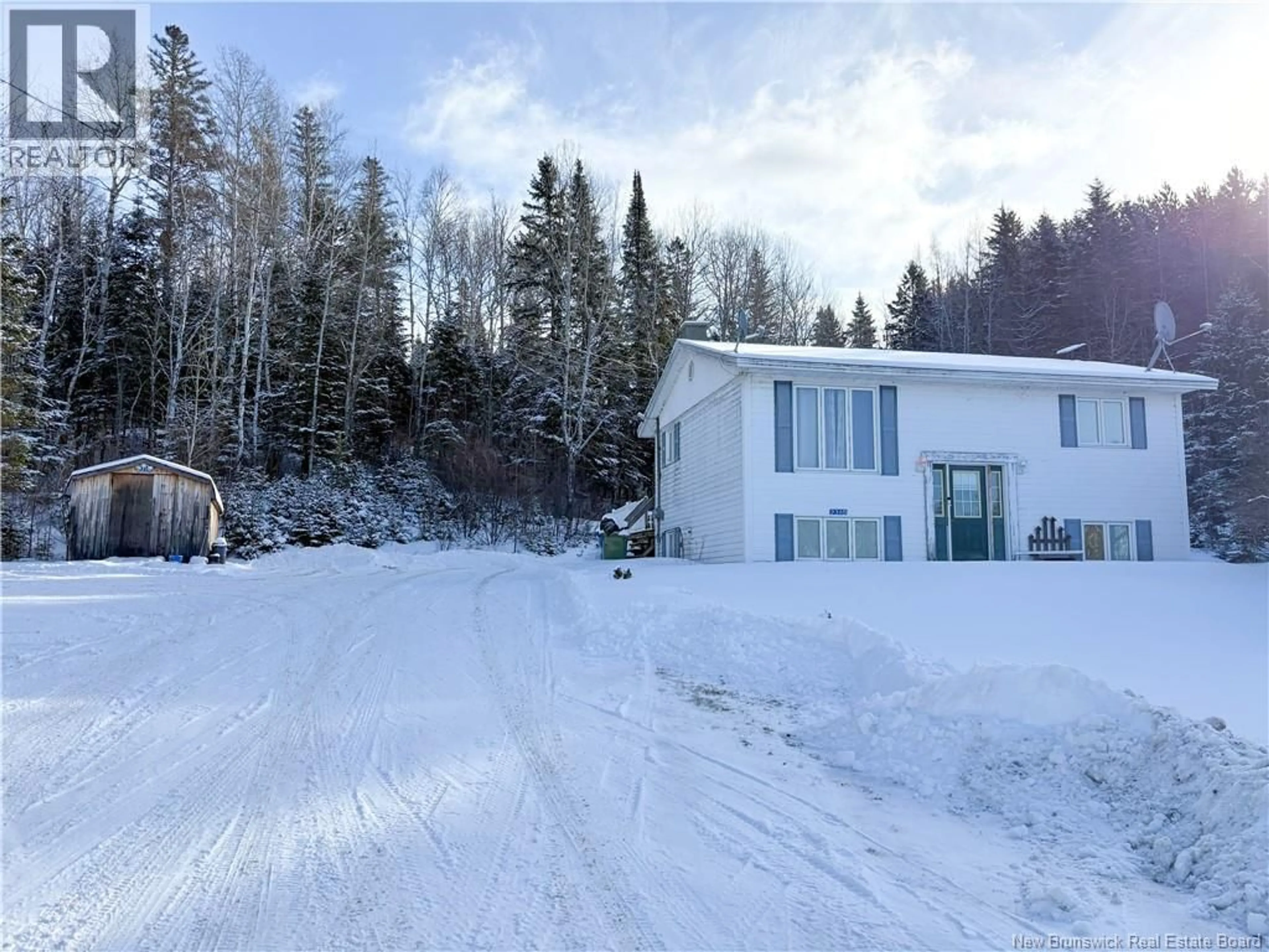 A pic from outside/outdoor area/front of a property/back of a property/a pic from drone, building for 2310 390 ROUTE, Odell New Brunswick E7G3P2