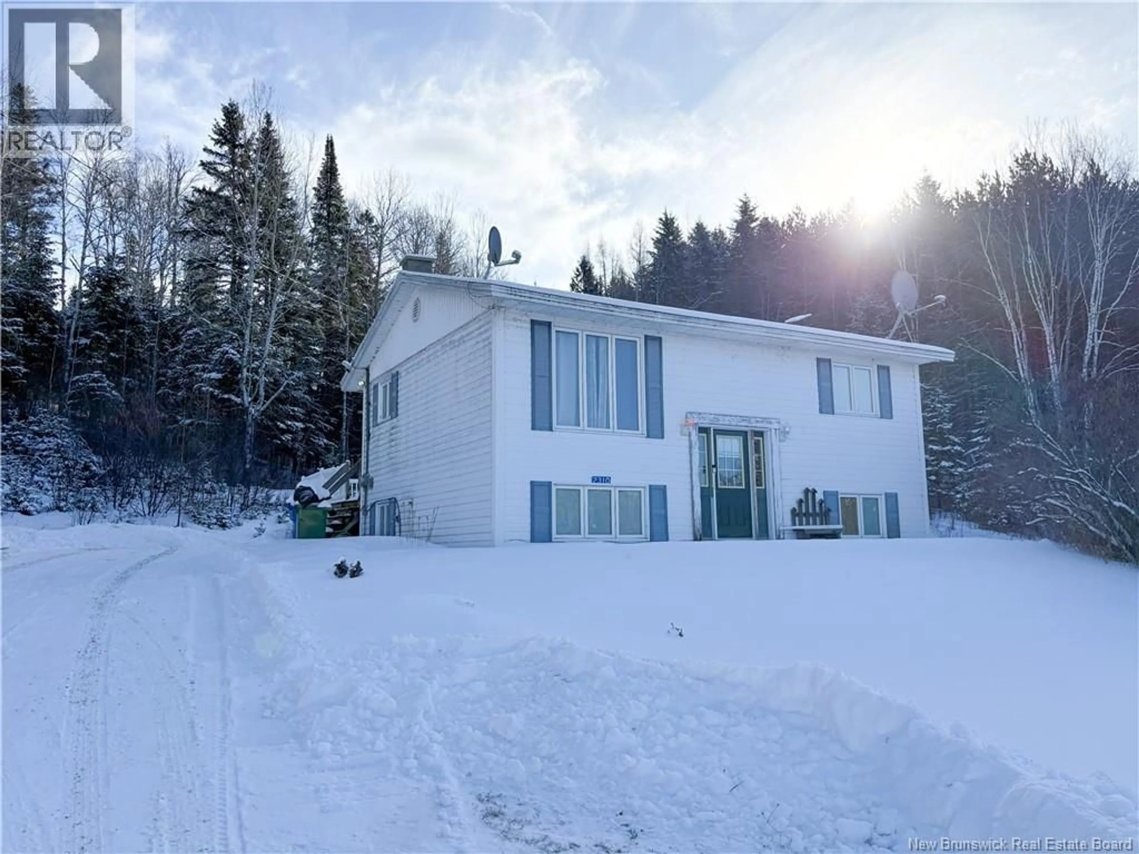 A pic from outside/outdoor area/front of a property/back of a property/a pic from drone, unknown for 2310 390 ROUTE, Odell New Brunswick E7G3P2