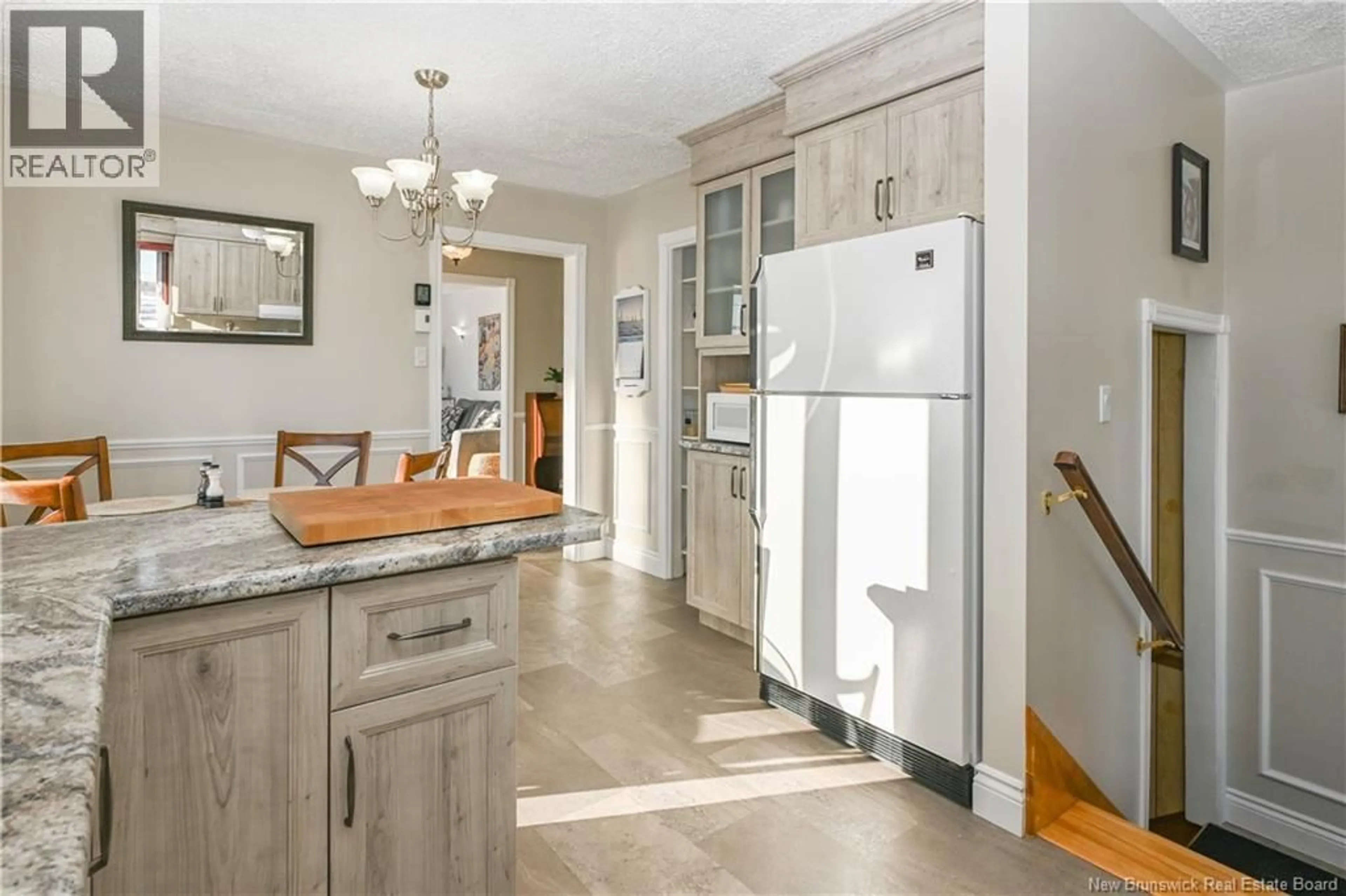 Open concept kitchen, unknown for 731 ROUTE 345, Évangéline New Brunswick E8P1T4