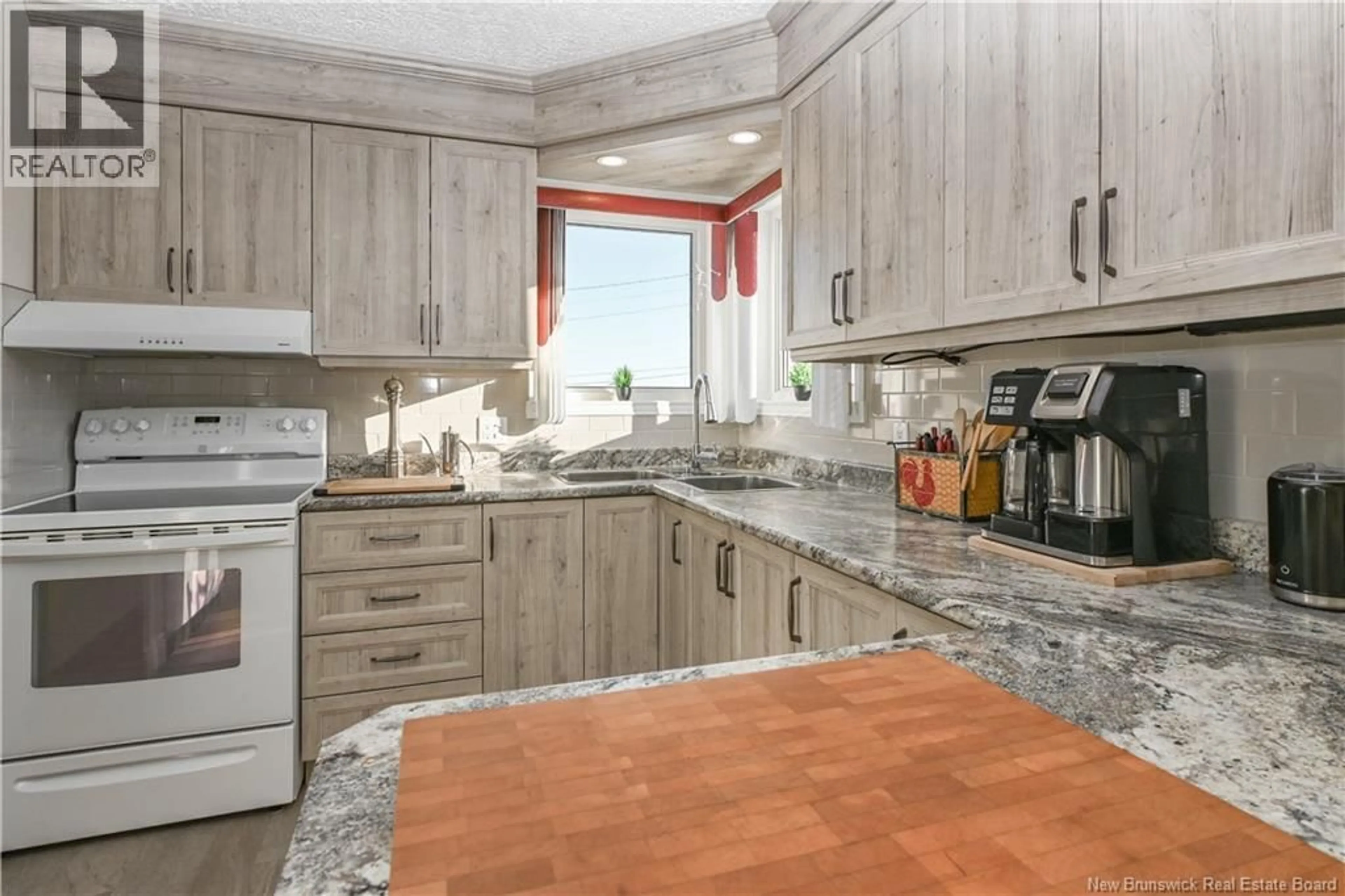 Standard kitchen, ceramic/tile floor for 731 ROUTE 345, Évangéline New Brunswick E8P1T4