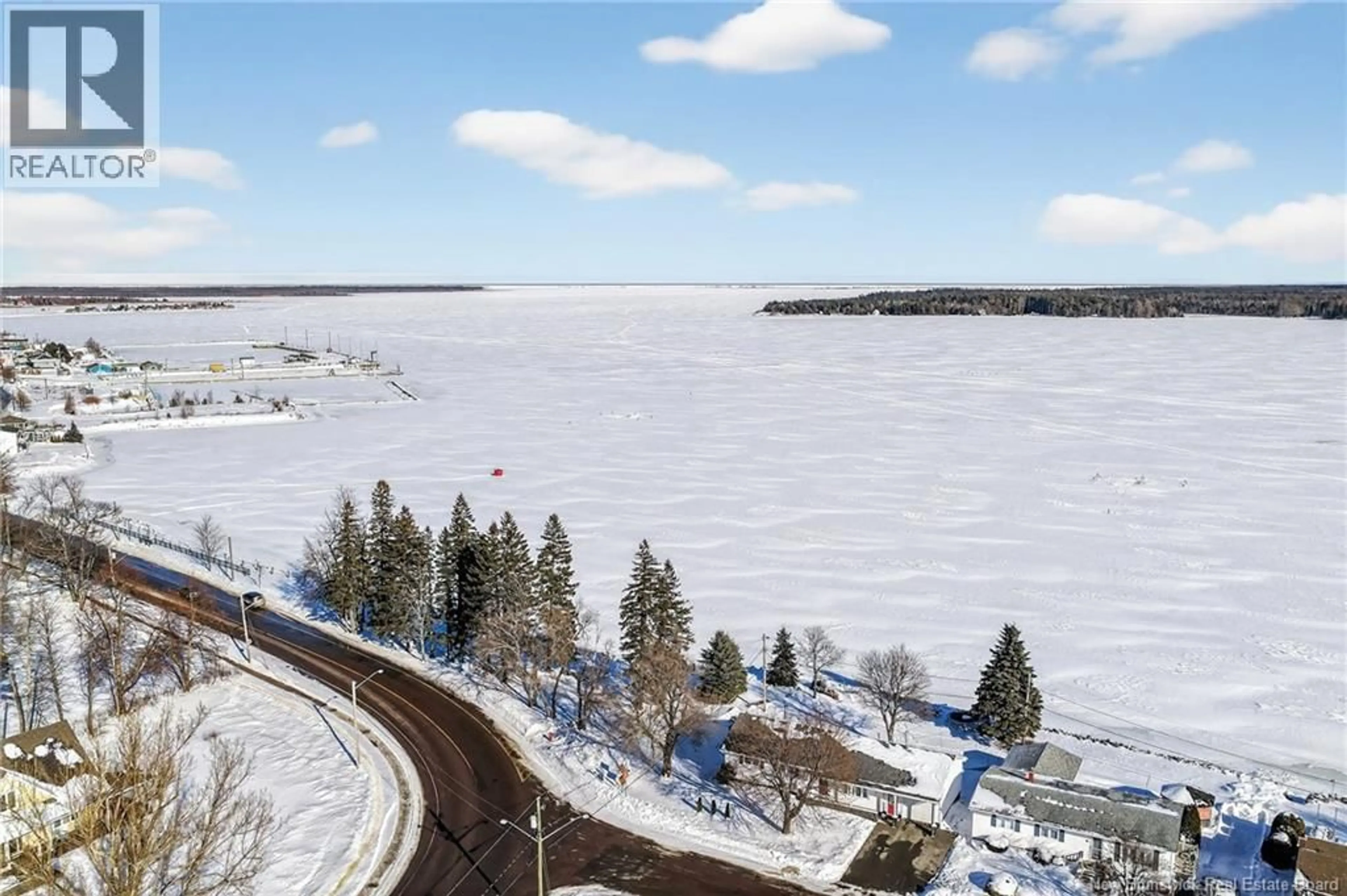 A pic from outside/outdoor area/front of a property/back of a property/a pic from drone, water/lake/river/ocean view for 5 BEAU RIVAGE STREET, Richibucto New Brunswick E4W3W4