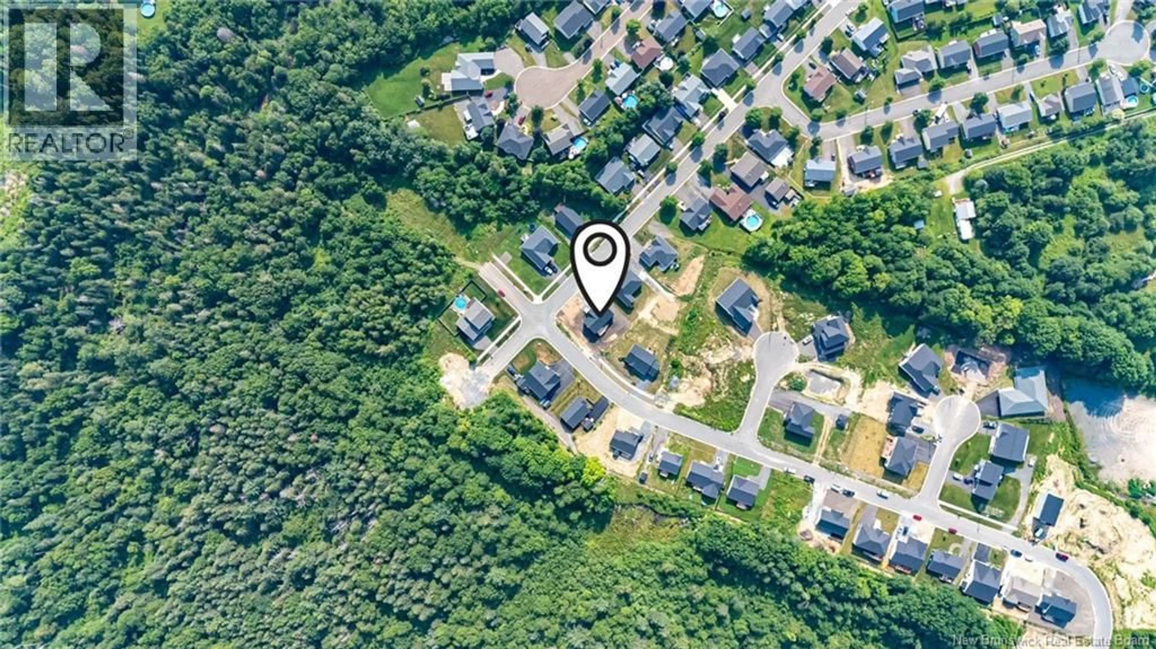 A pic from outside/outdoor area/front of a property/back of a property/a pic from drone, street for 141 REGIMENT CREEK AVENUE, Fredericton New Brunswick E3G0G3