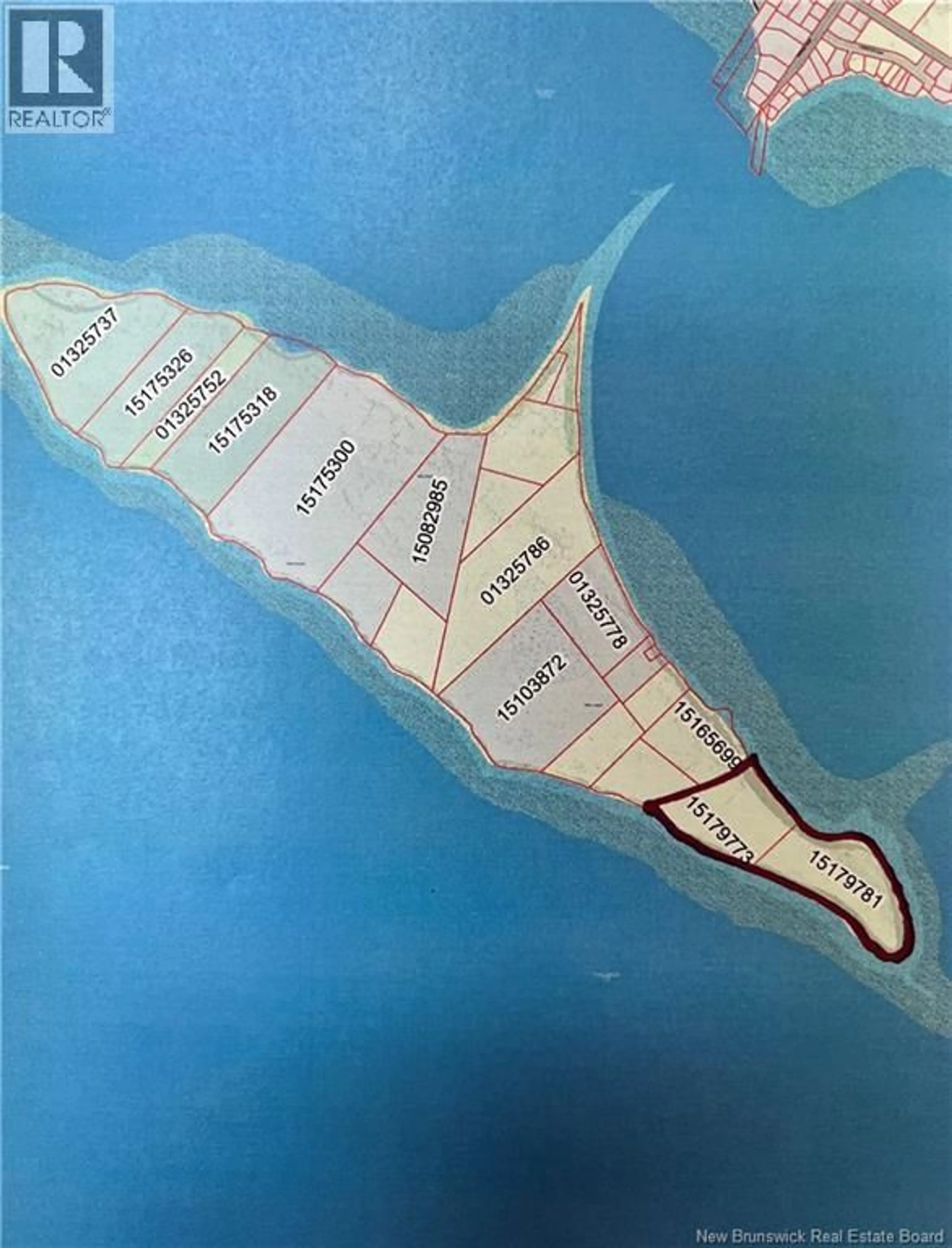 Picture of a map for NAVY ISLAND, Saint Andrews New Brunswick E5B2H1