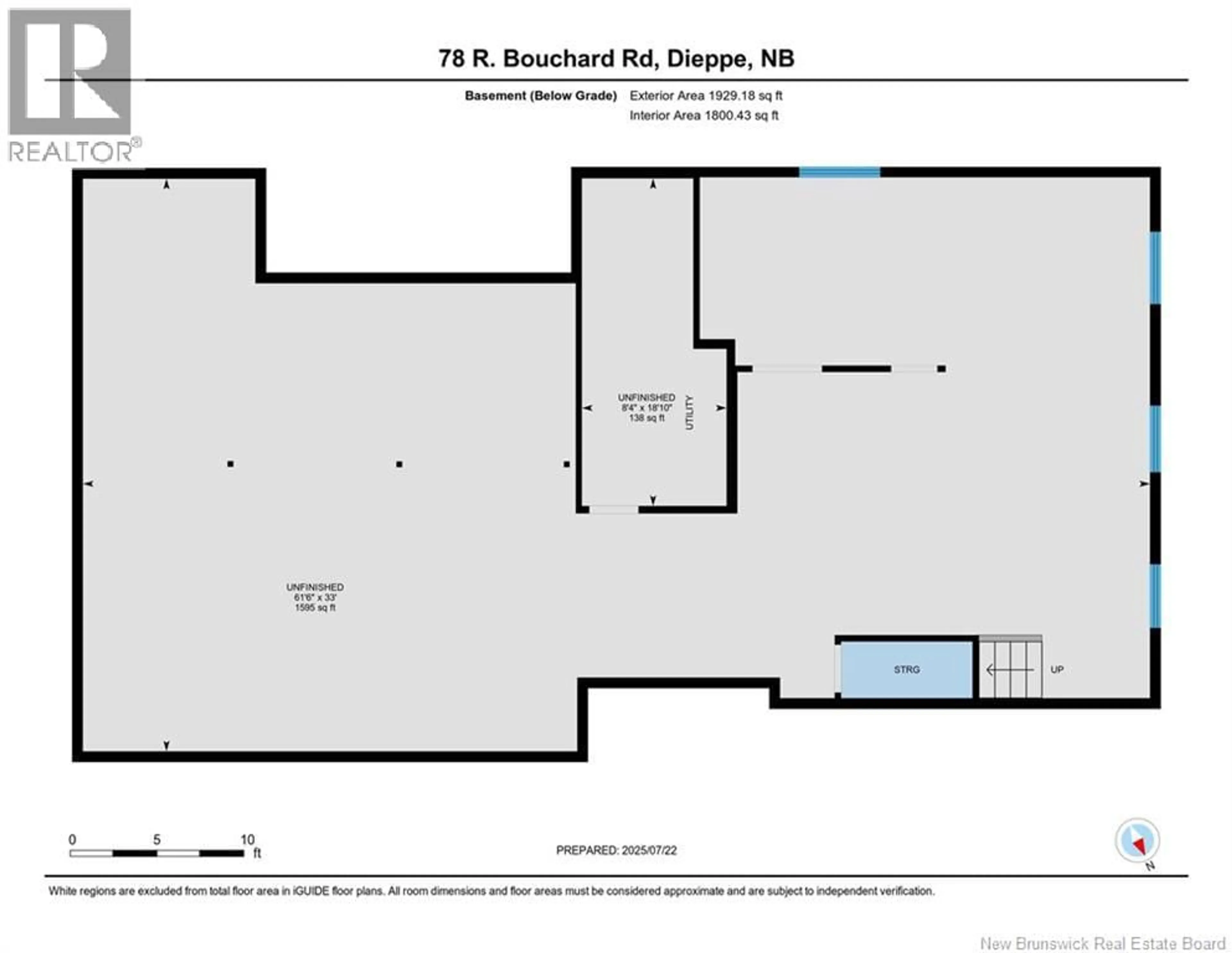 Floor plan for 78 BOUCHARD STREET, Dieppe New Brunswick E1A9T9