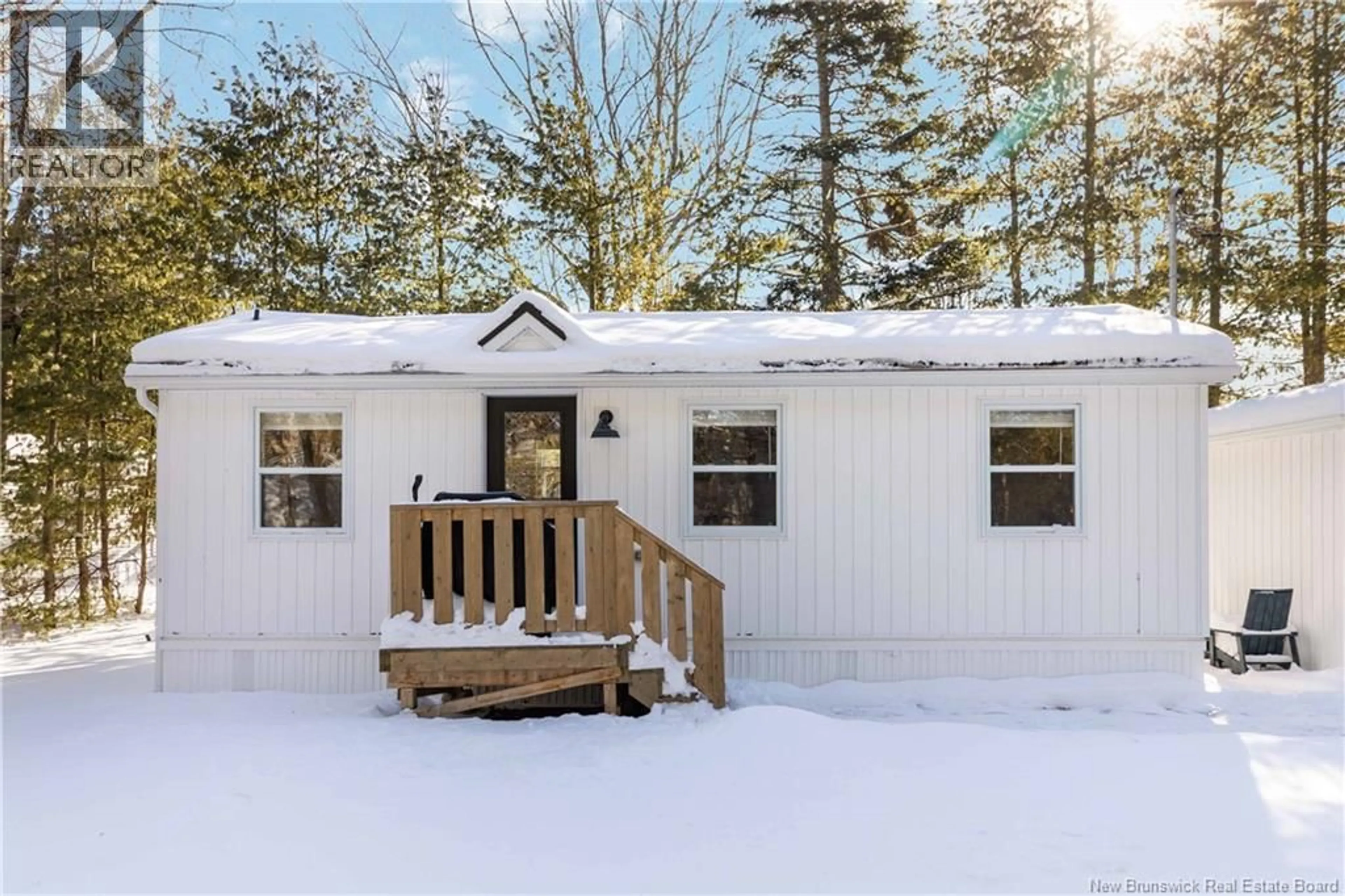 Home with vinyl exterior material, street for 4 IRONWOOD COURT, Moncton New Brunswick E1H2X2