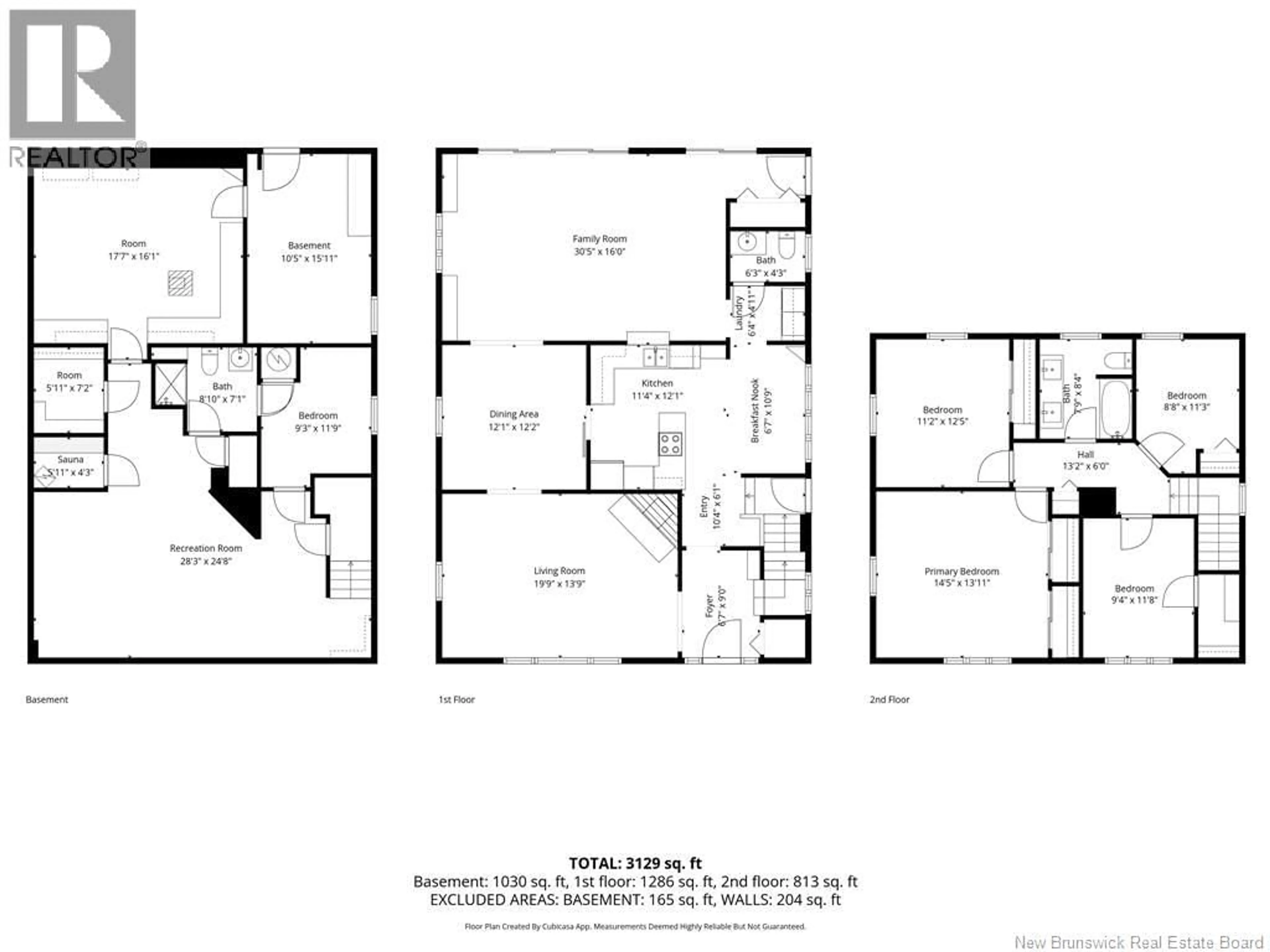 Floor plan for 315 SHERIFF STREET, Grand-Sault/Grand Falls New Brunswick E3Z3A3