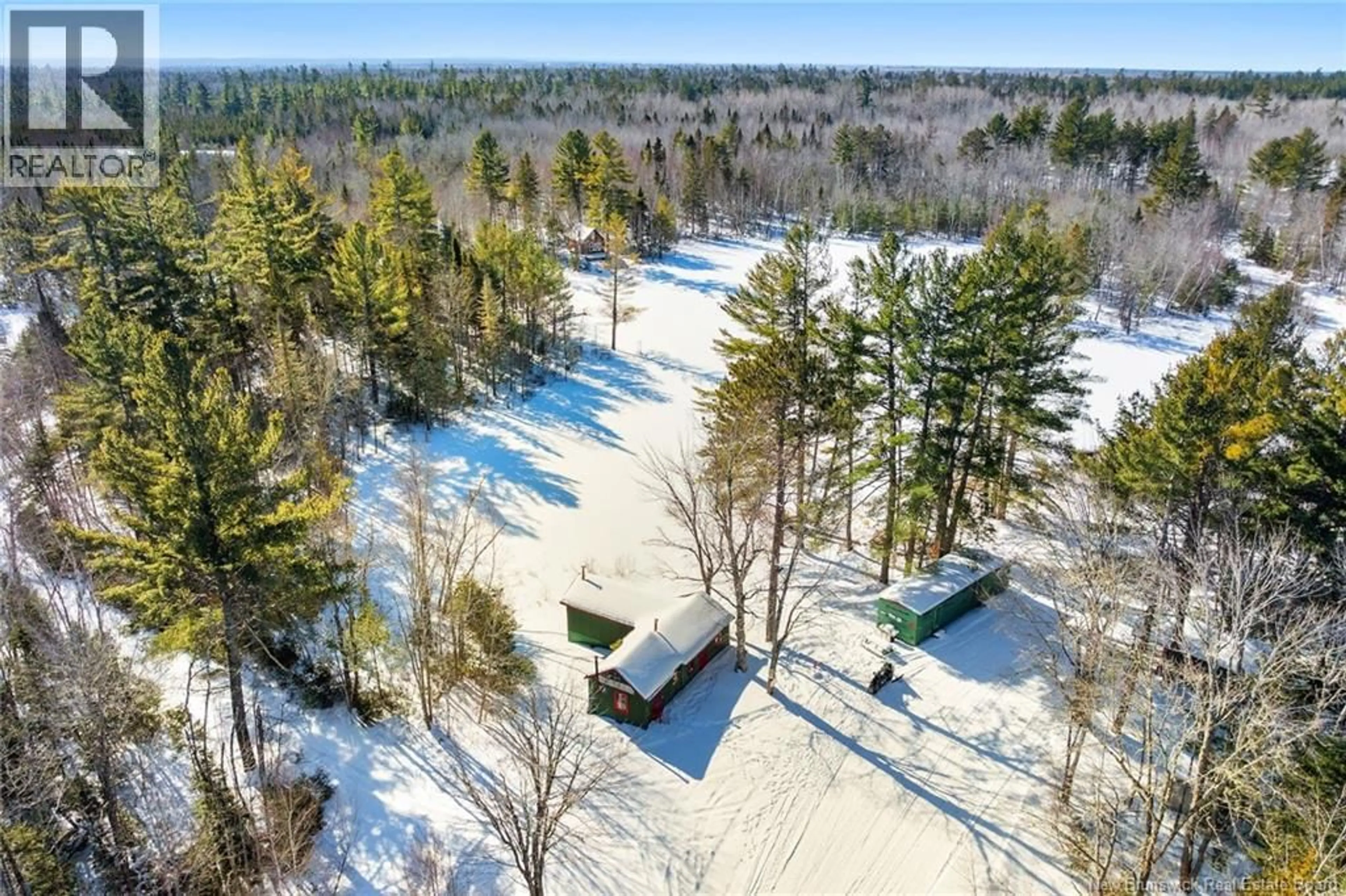 A pic from outside/outdoor area/front of a property/back of a property/a pic from drone, forest/trees view for 0 101 ROUTE, Tracyville New Brunswick E5L1P2