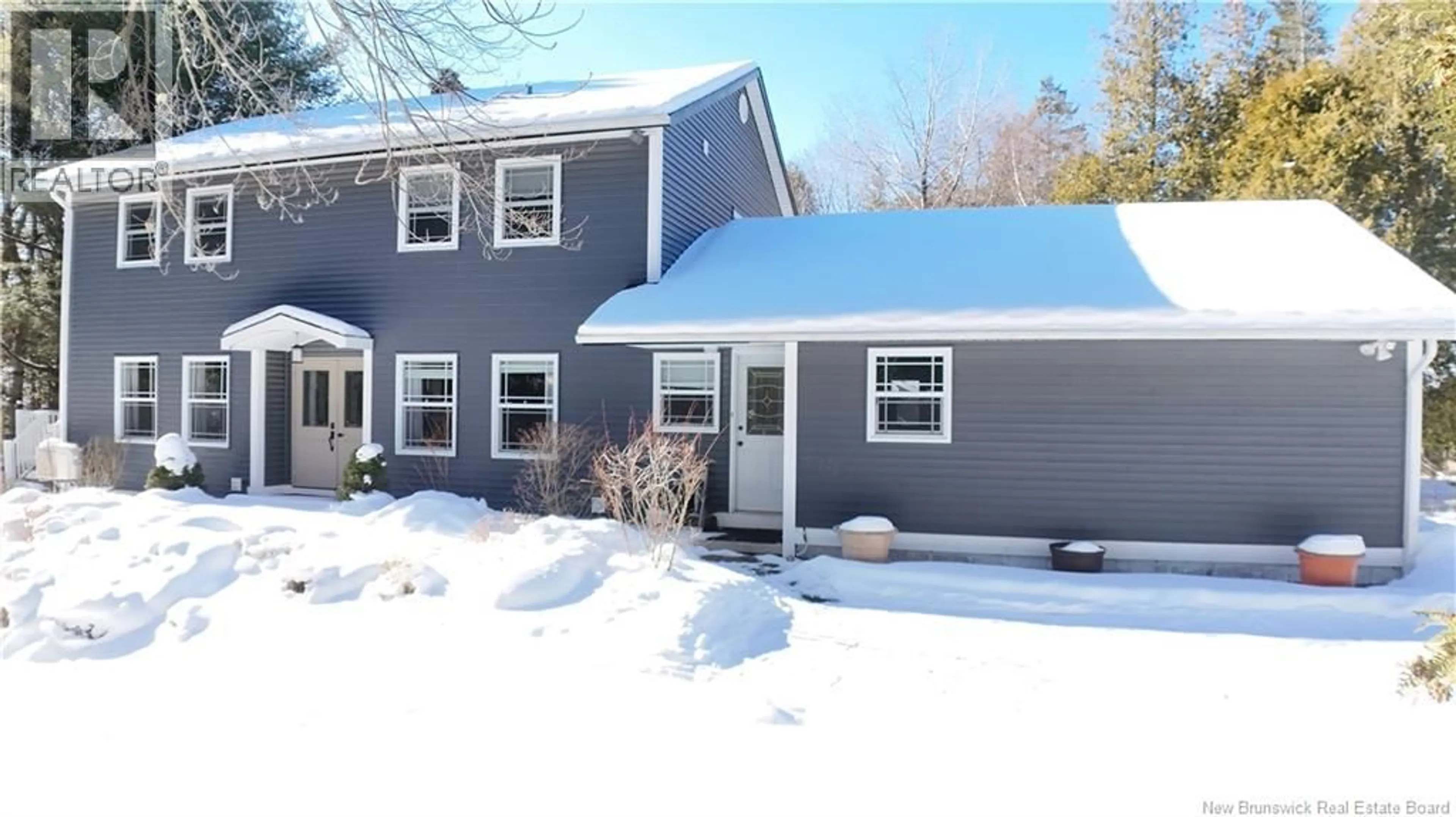 Home with vinyl exterior material, street for 2 HENDERSON PARK ROAD, Rothesay New Brunswick E2E5M1