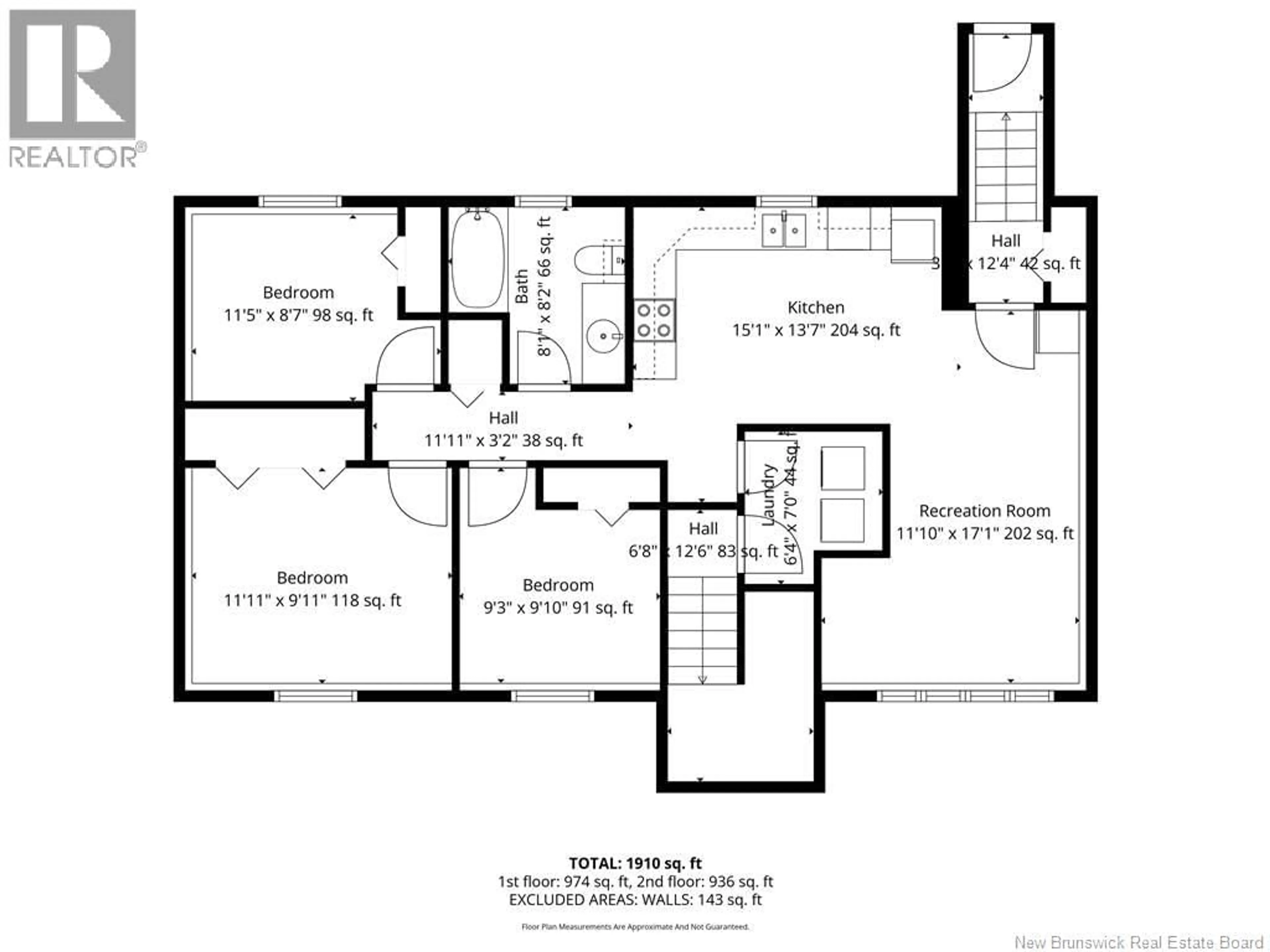 Floor plan for 96 PELAGIE STREET, Dieppe New Brunswick E1A7R7