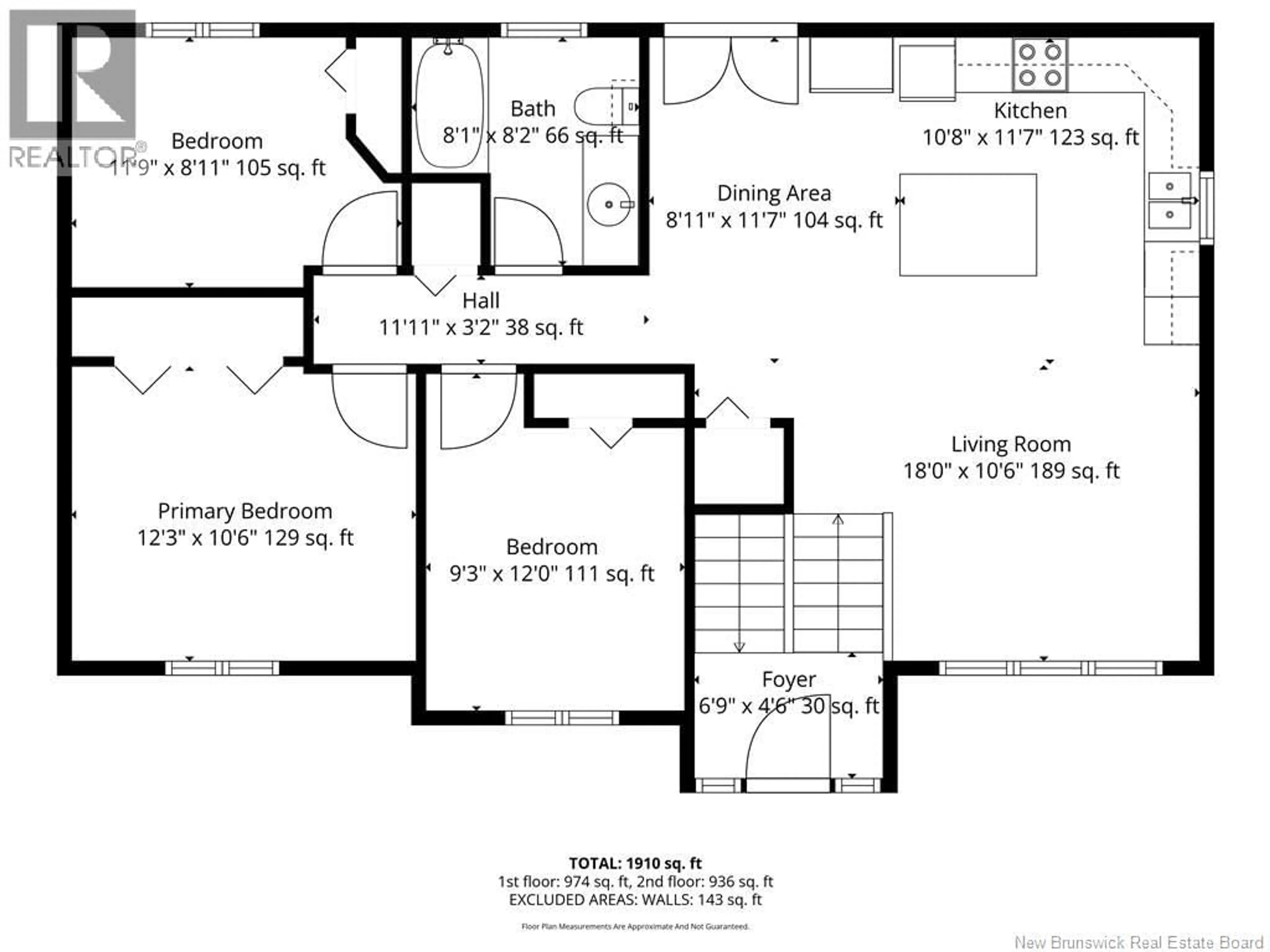 Floor plan for 96 PELAGIE STREET, Dieppe New Brunswick E1A7R7