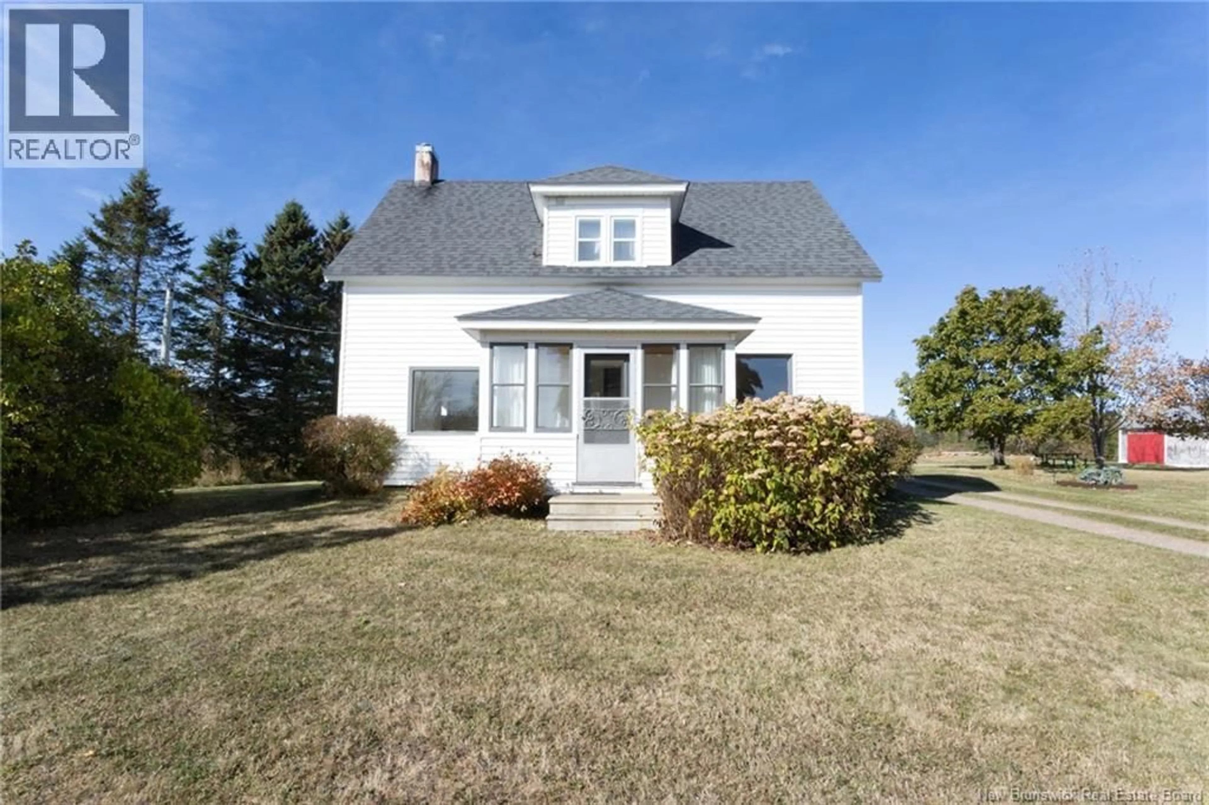 Home with vinyl exterior material, street for 2118 ROUTE 3, Harvey New Brunswick E6K3W9